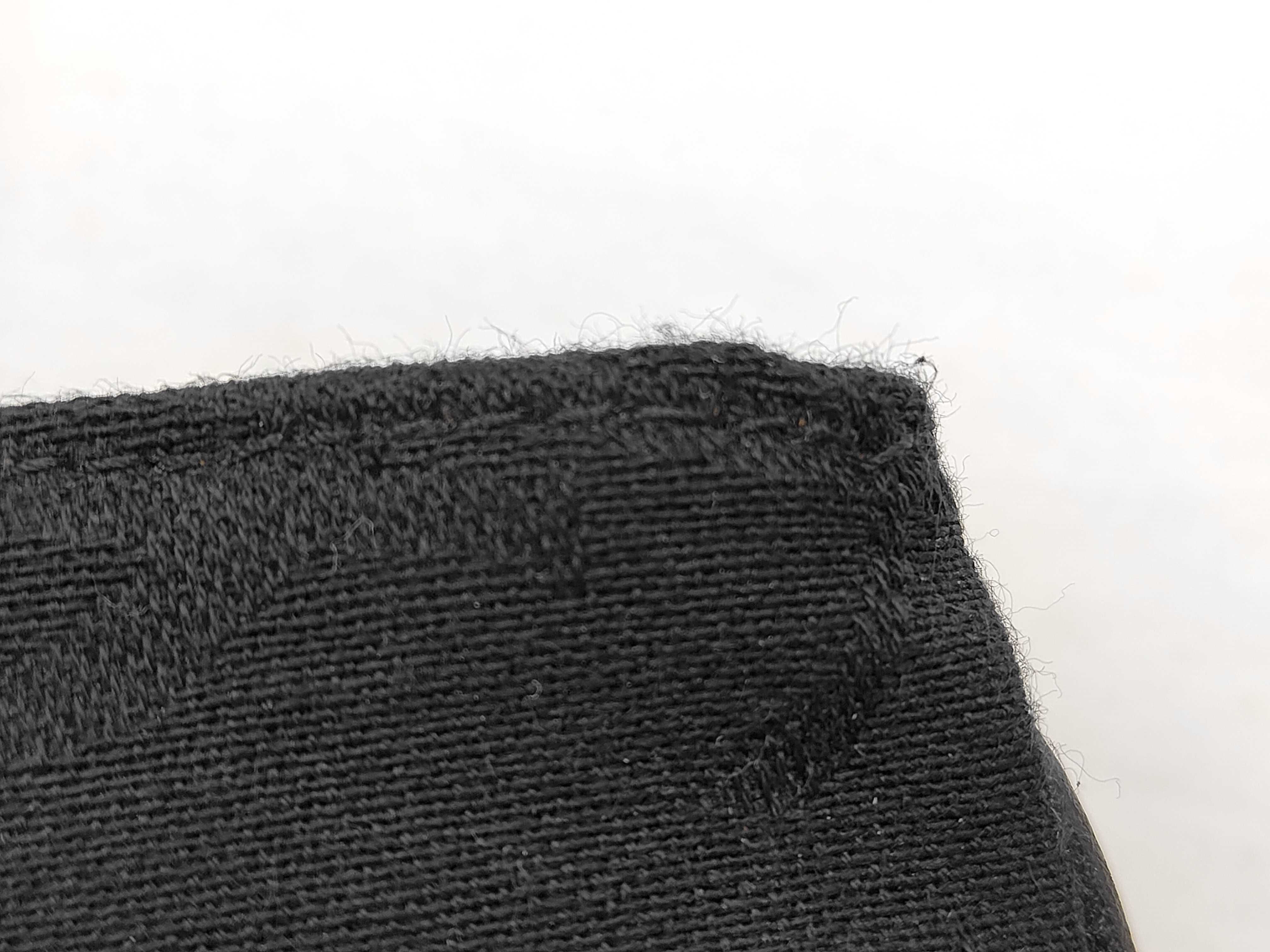 logo charm canvas black tote bag — view 11