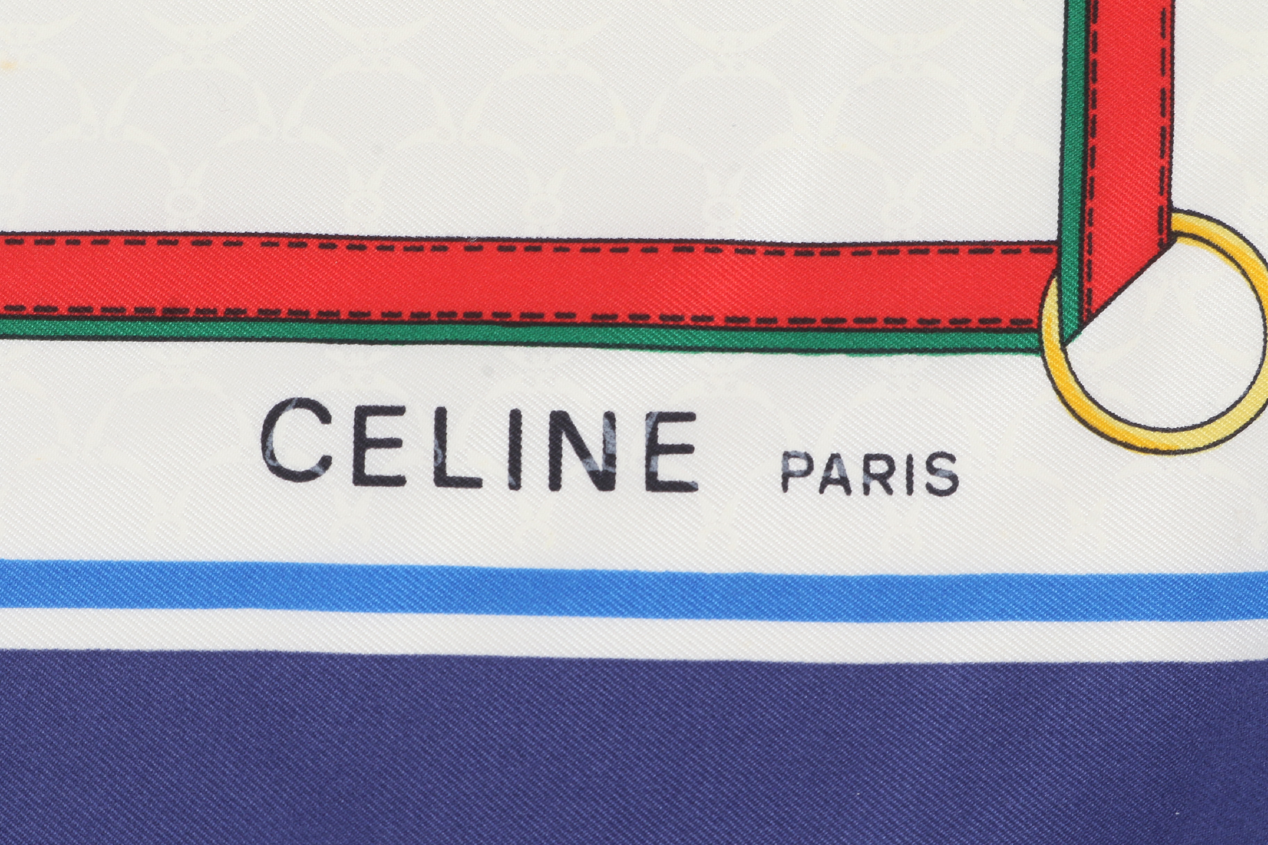 tagged 100% silk scarf, equestrian equipment, and other accessories. — view 6