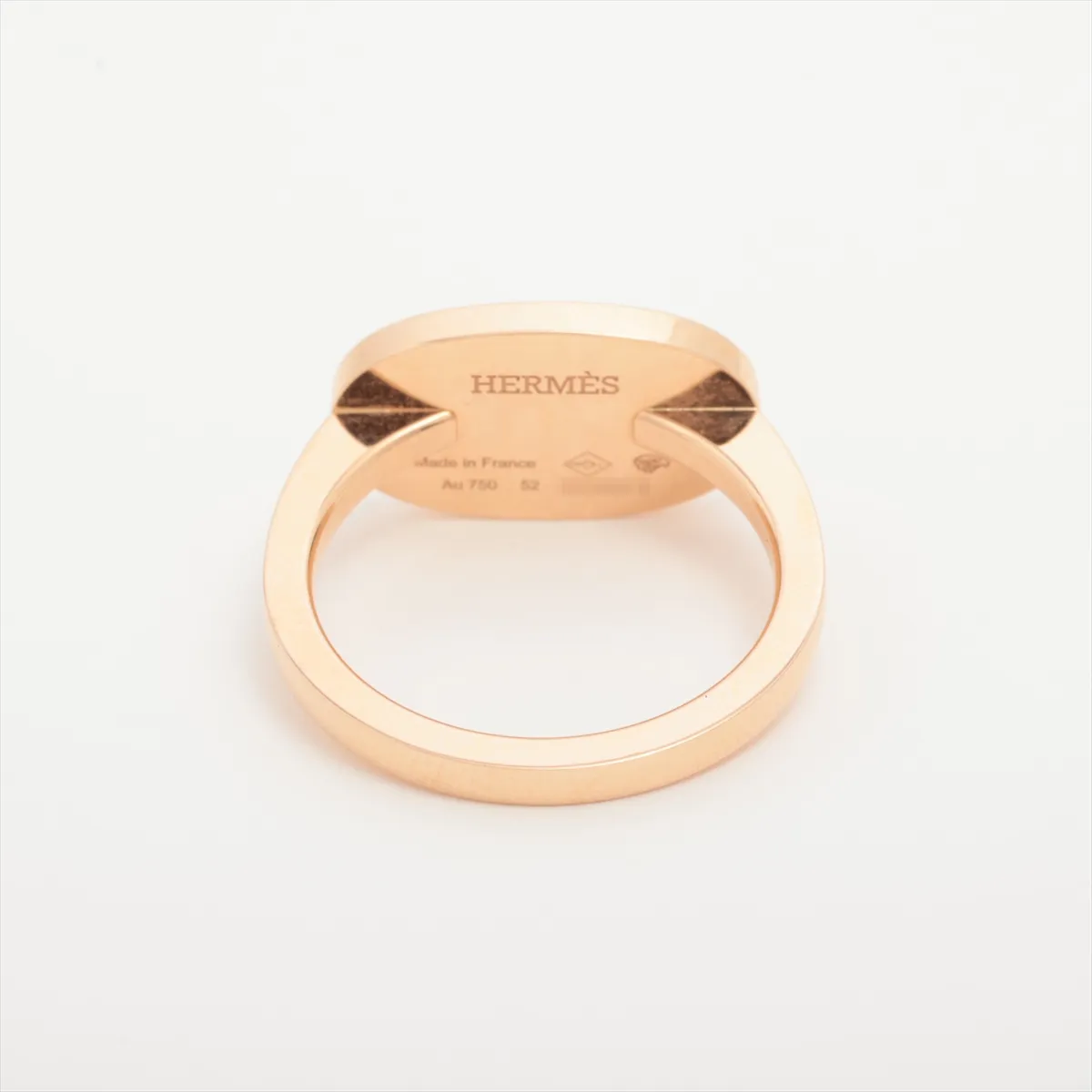 Chaine d'Ancre Verso Diamond Ring, 750 (PG), 5.8g, Size 52, 22A328515. — view 2