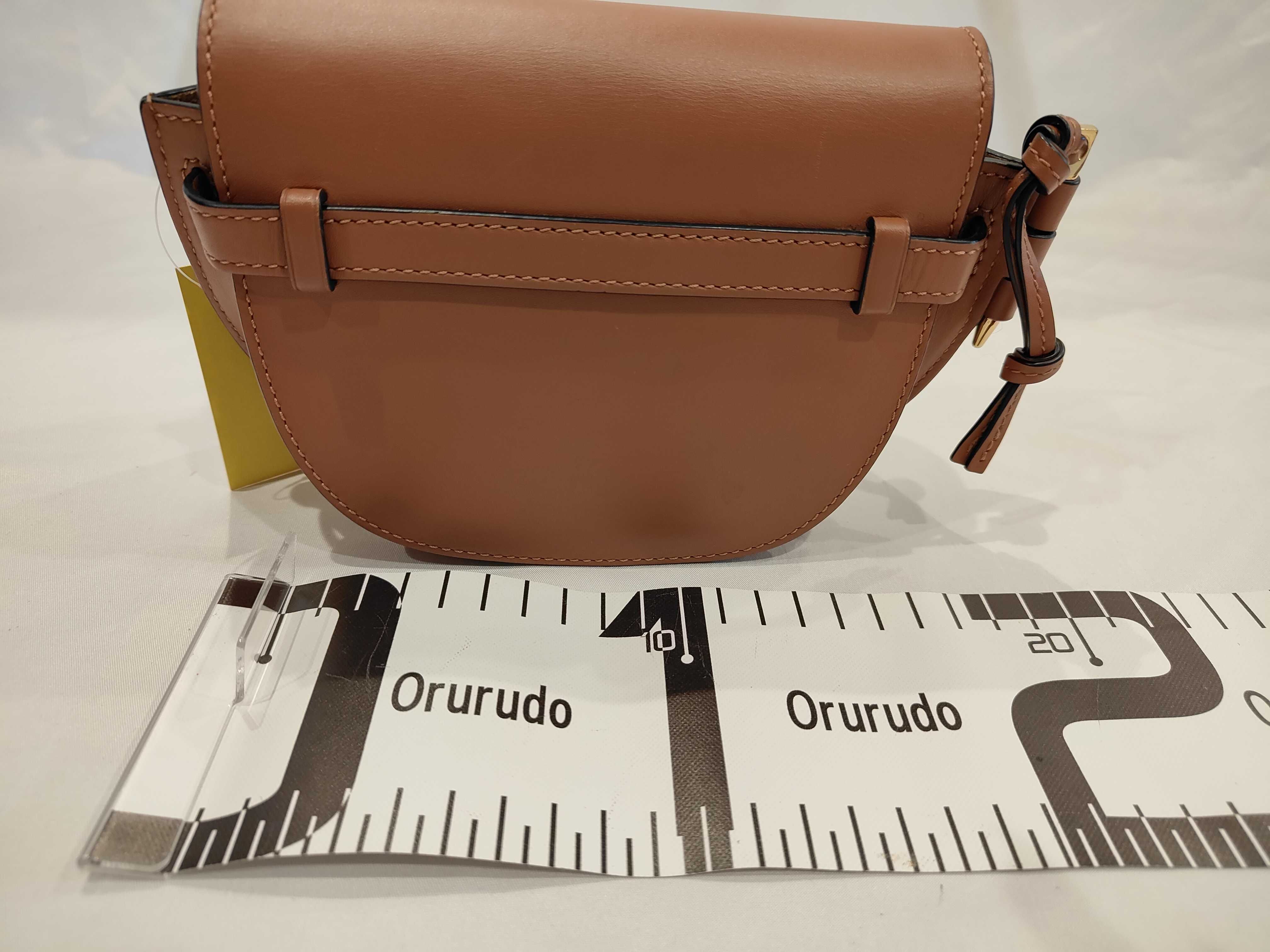 Gate ST strapless brown mini shoulder bag — view 2