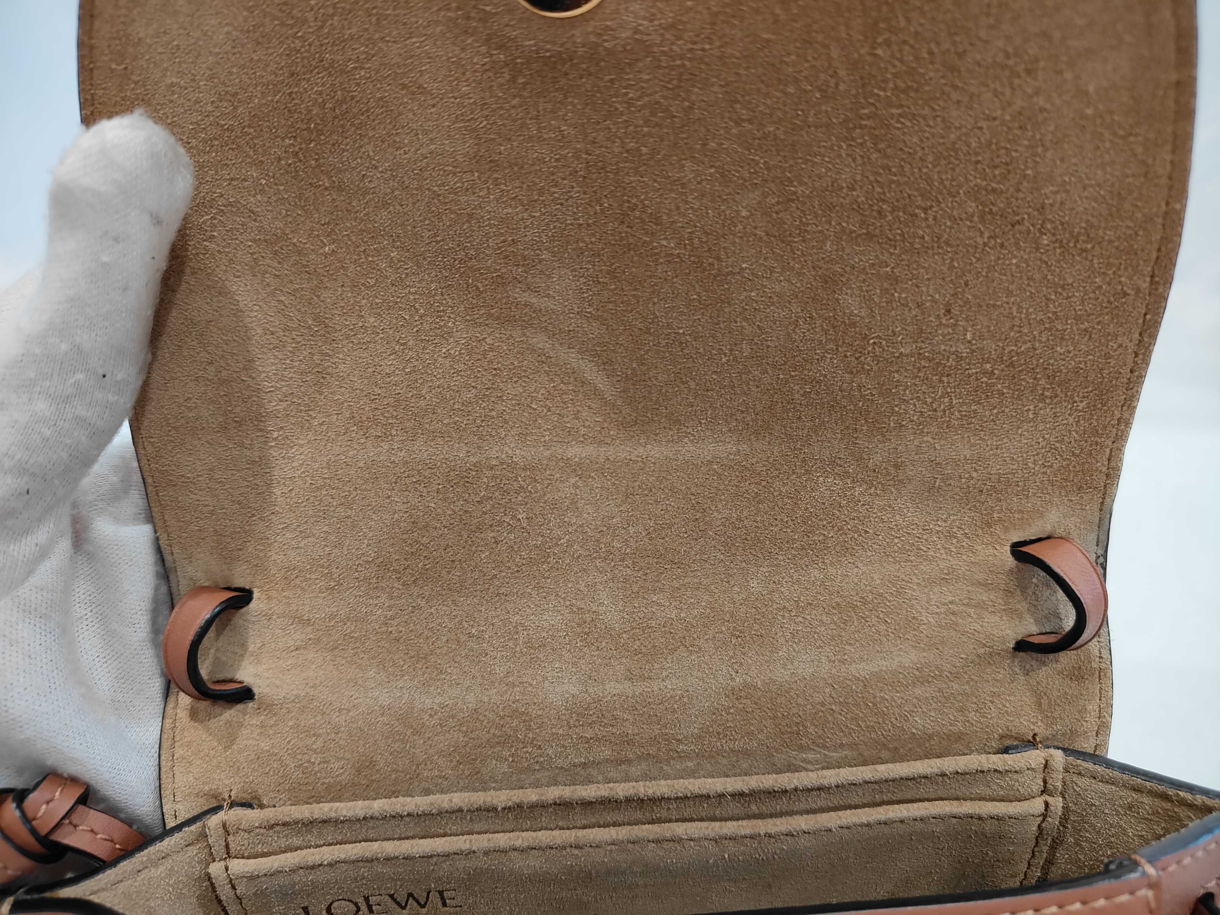 Gate ST strapless brown mini shoulder bag — view 14
