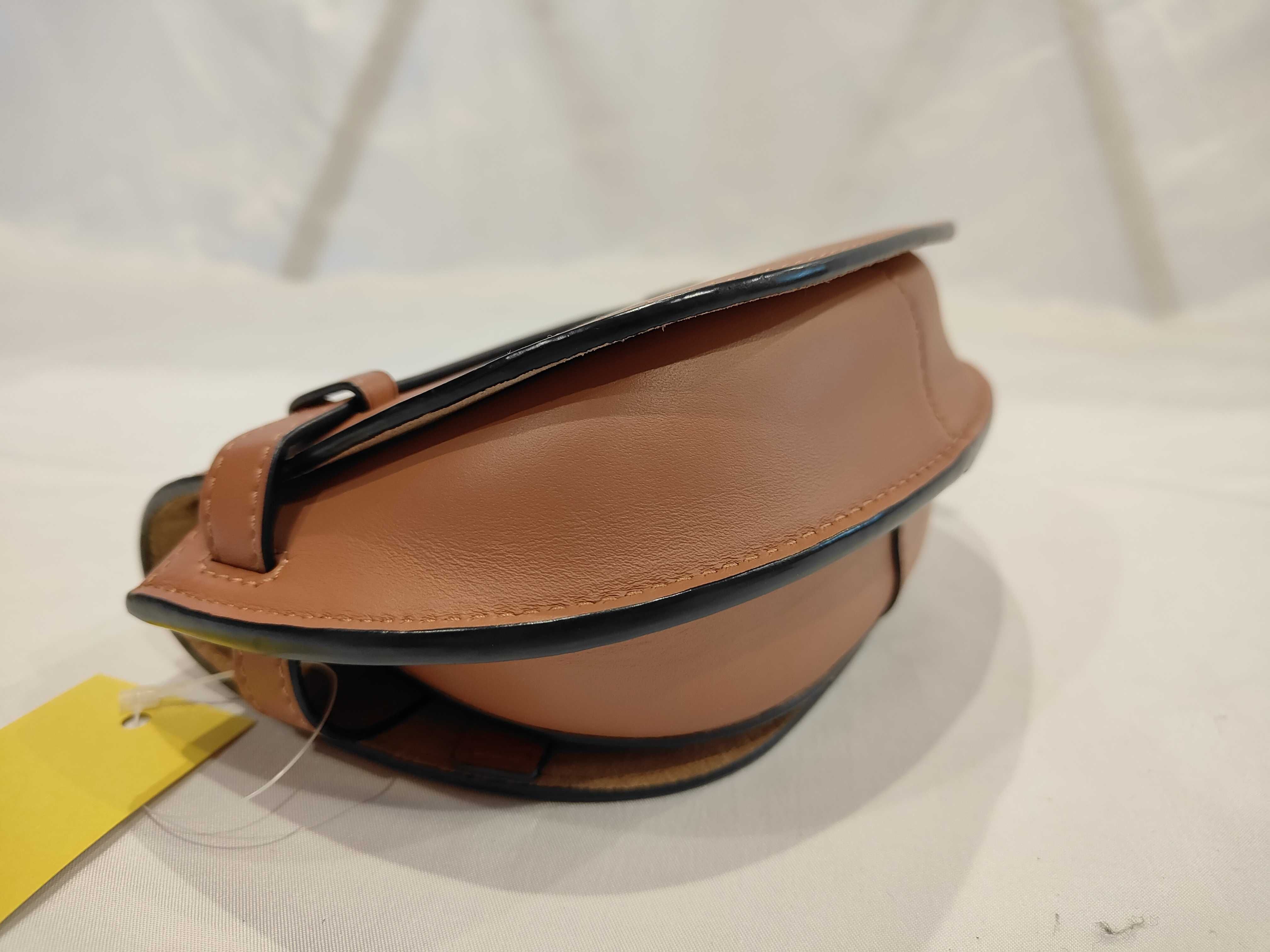 Gate ST strapless brown mini shoulder bag — view 4