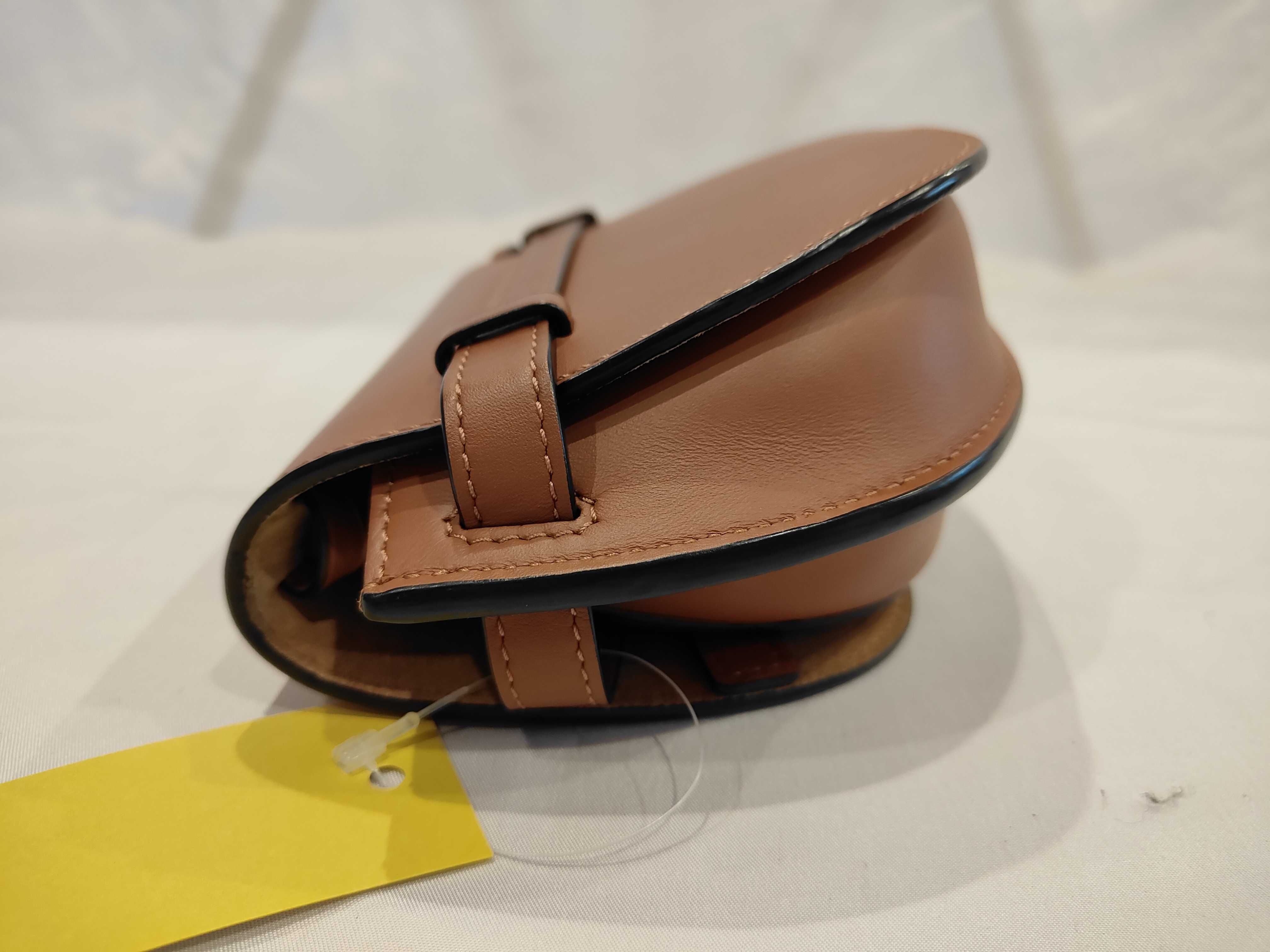 Gate ST strapless brown mini shoulder bag — view 5
