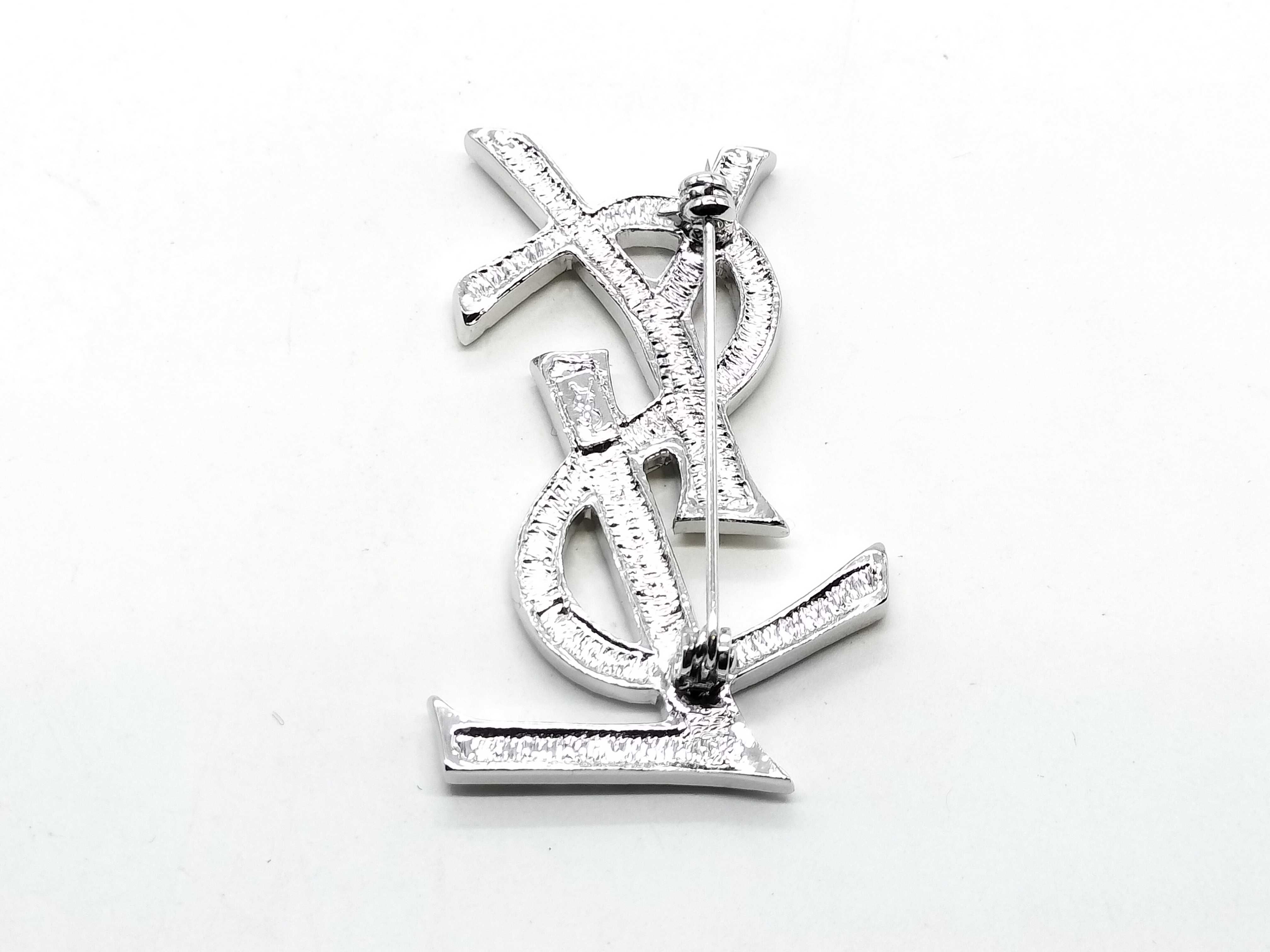 Cassandra Logo Brooch — view 2