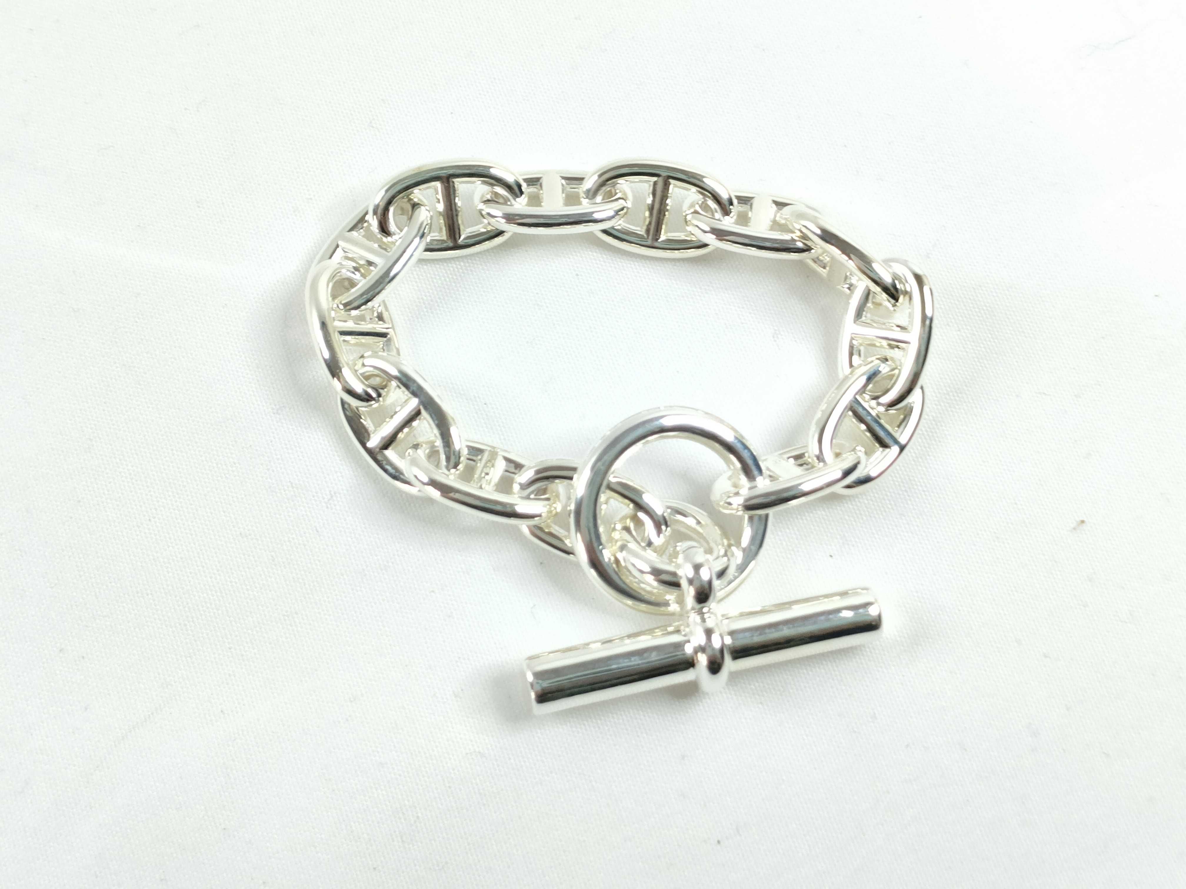 Chaine d'Ancre Bracelet, 13 links, MM size. Bracelet/Bangle. — view 2