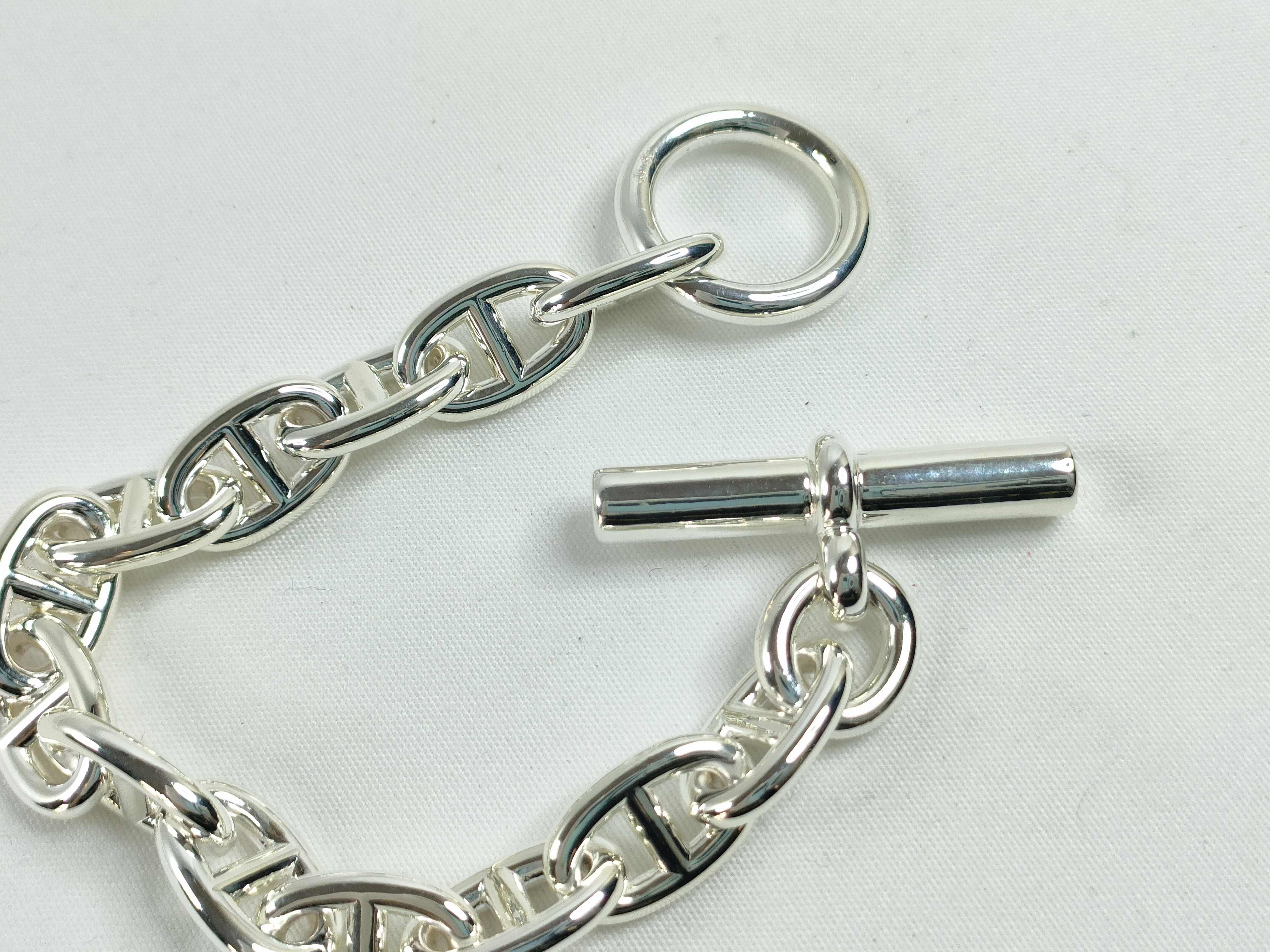 Chaine d'Ancre Bracelet, 13 links, MM size. Bracelet/Bangle. — view 6
