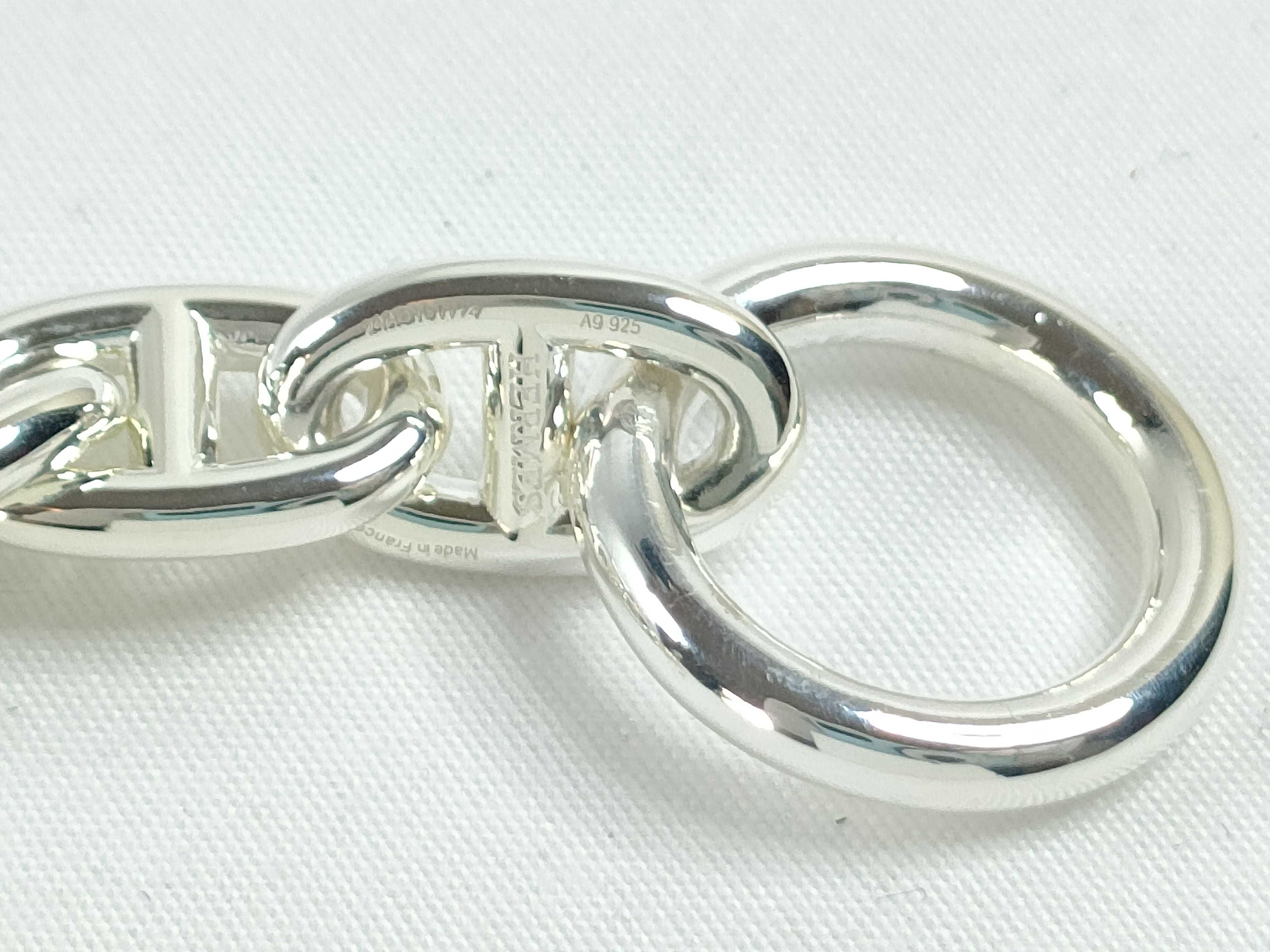 Chaine d'Ancre Bracelet, 13 links, MM size. Bracelet/Bangle. — view 7
