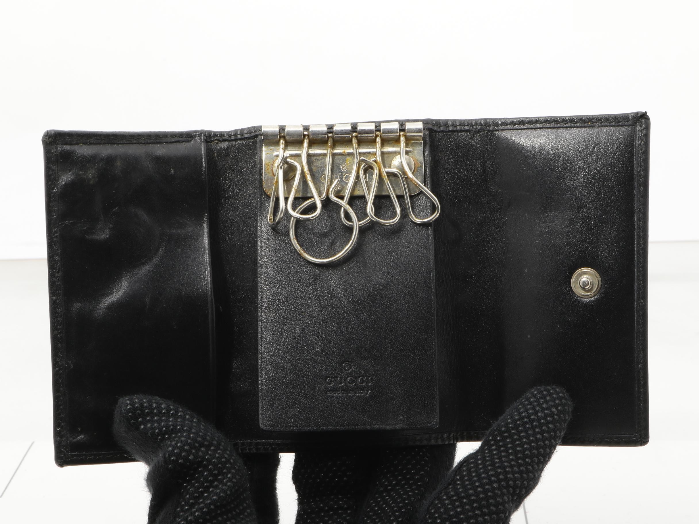 GG Canvas Key Case — view 4