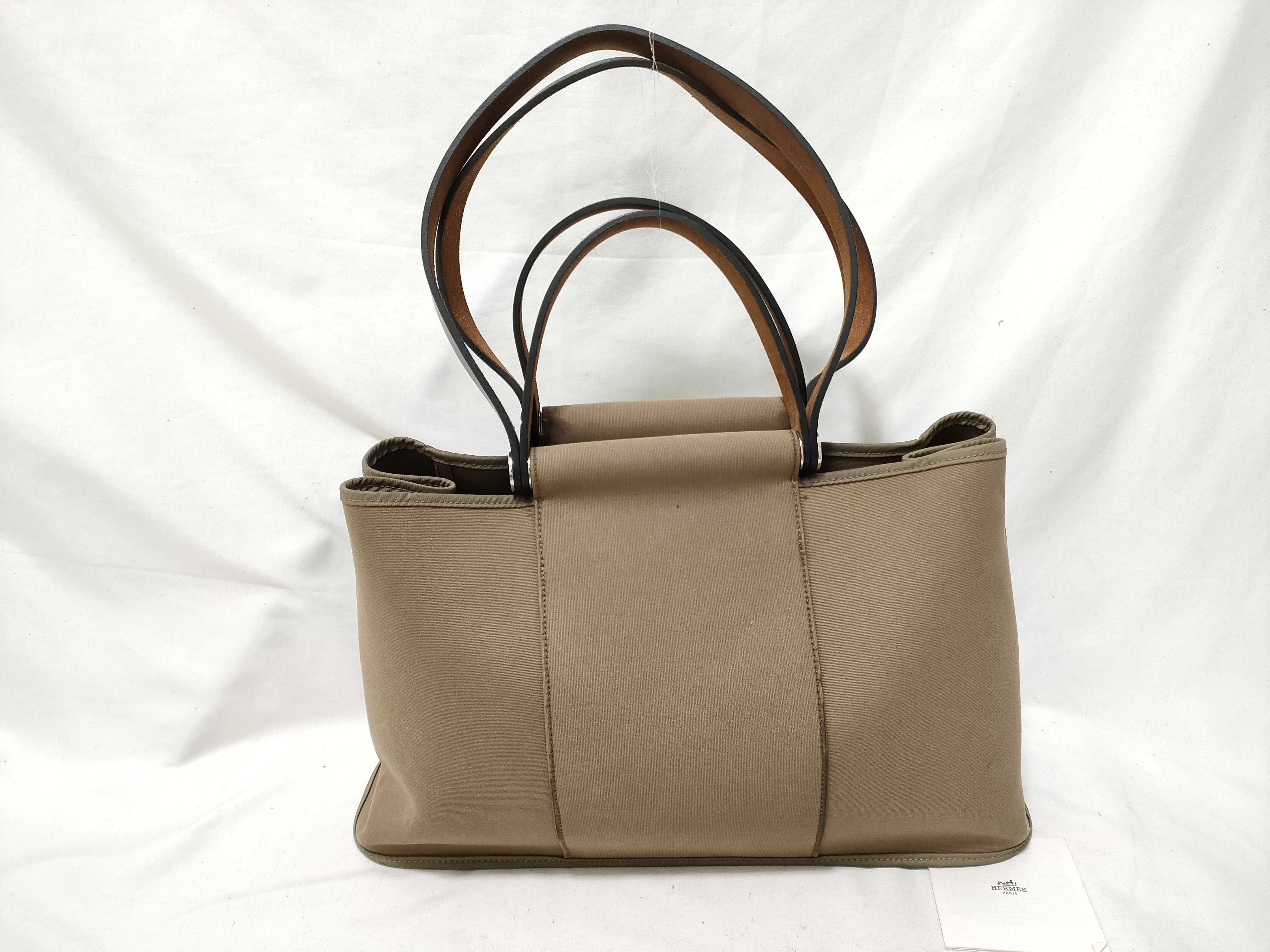 Cabas Elan PM Canvas/Leather Handbag