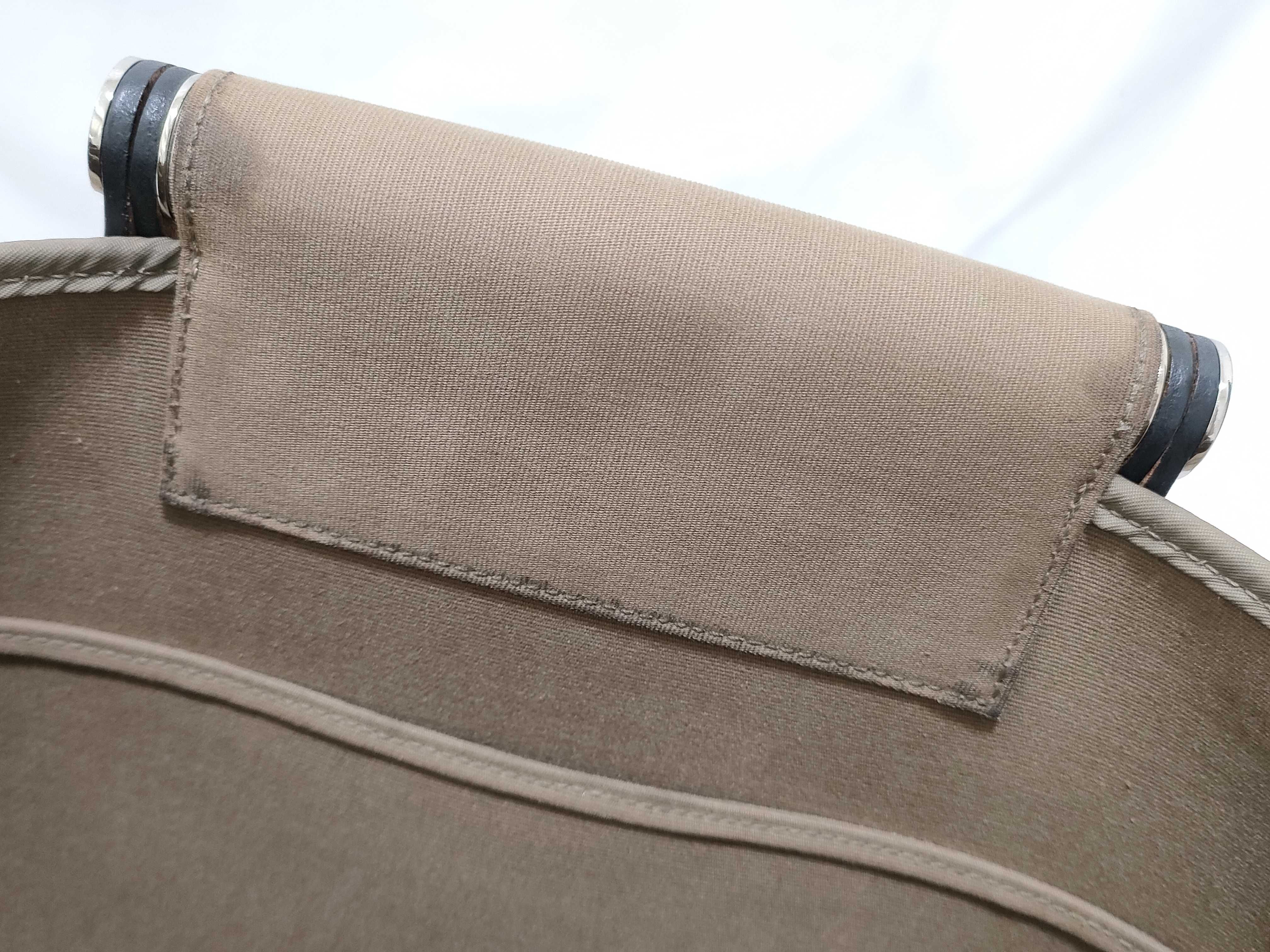Cabas Elan PM Canvas/Leather Handbag — view 13