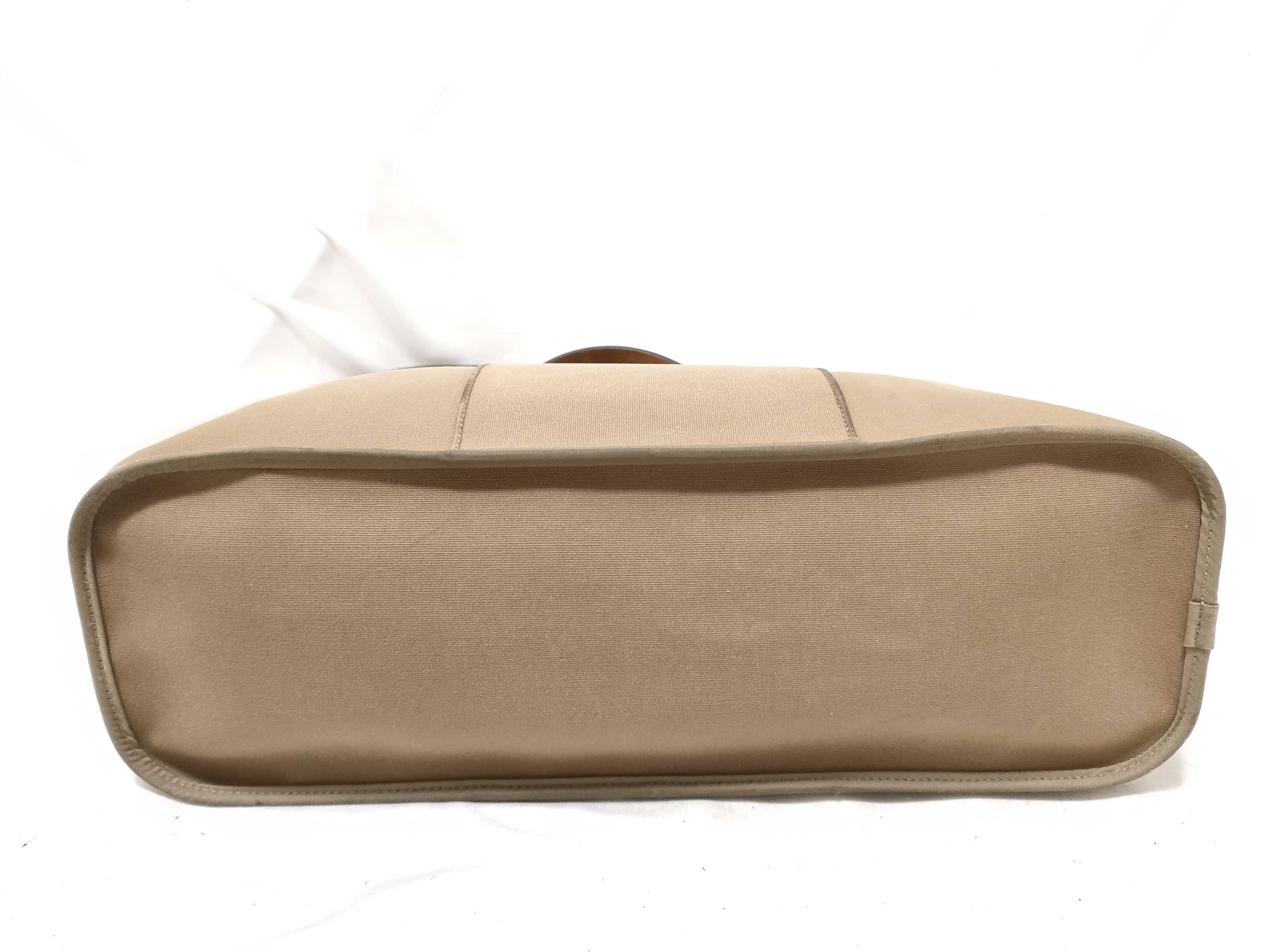 Cabas Elan PM Canvas/Leather Handbag — view 7
