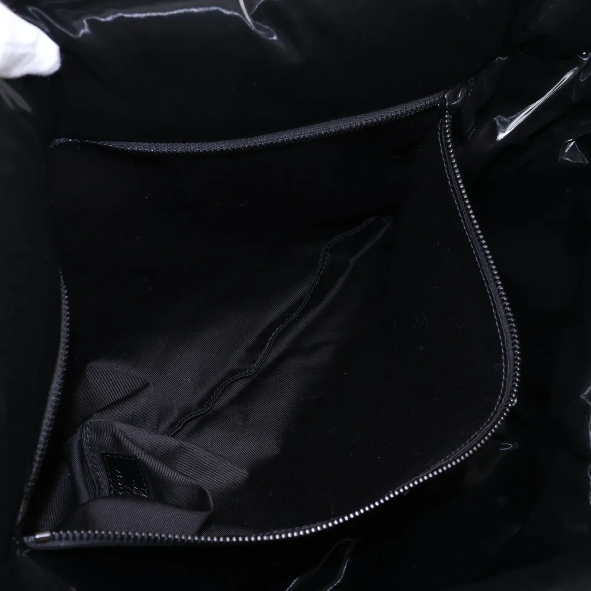 Nylon Tote Bag, Black, 756269 — view 8