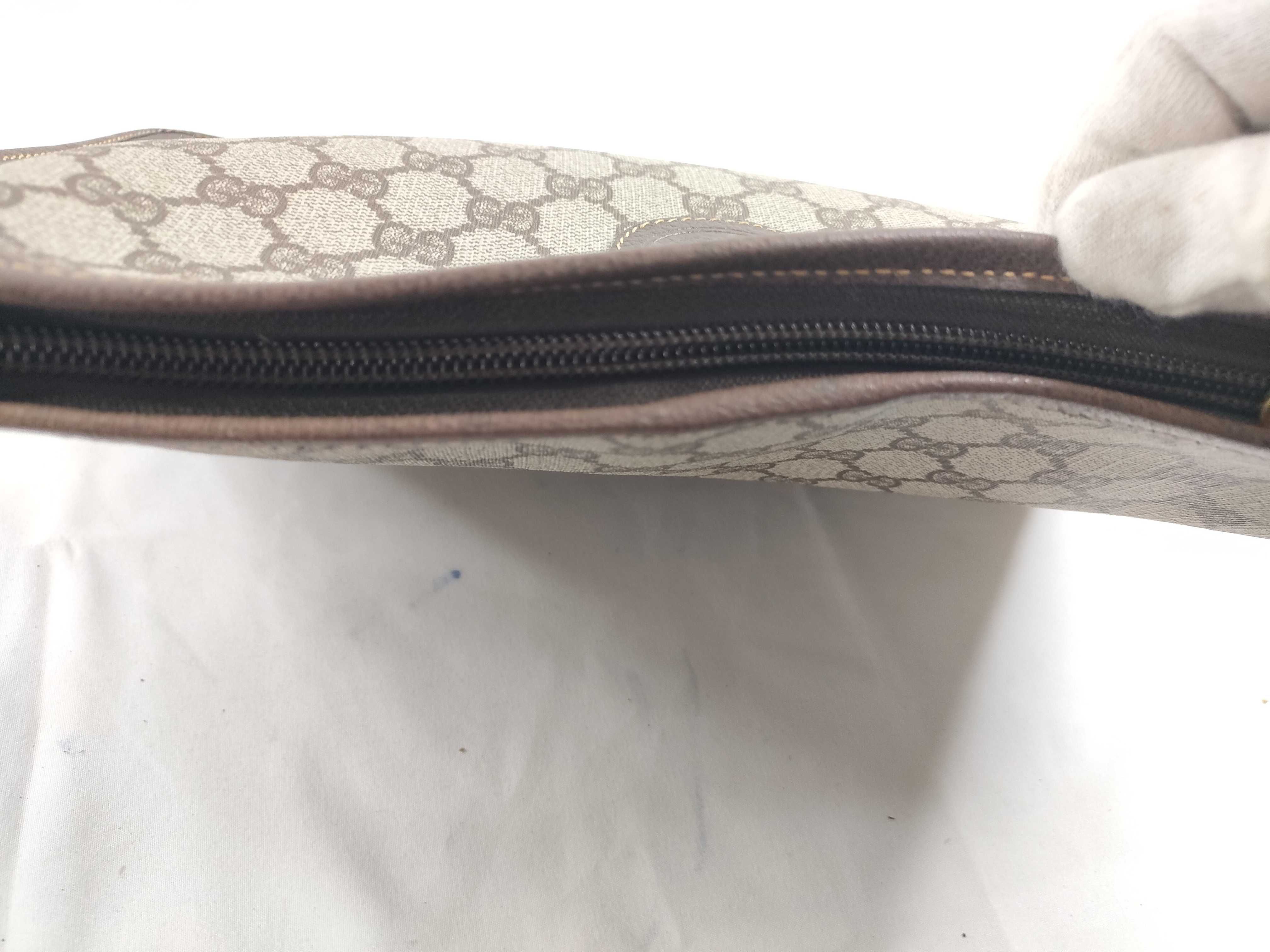 GG Plus Clutch Bag, PVC, Brown, 014-123-6053 (Clutch Bag) — view 6