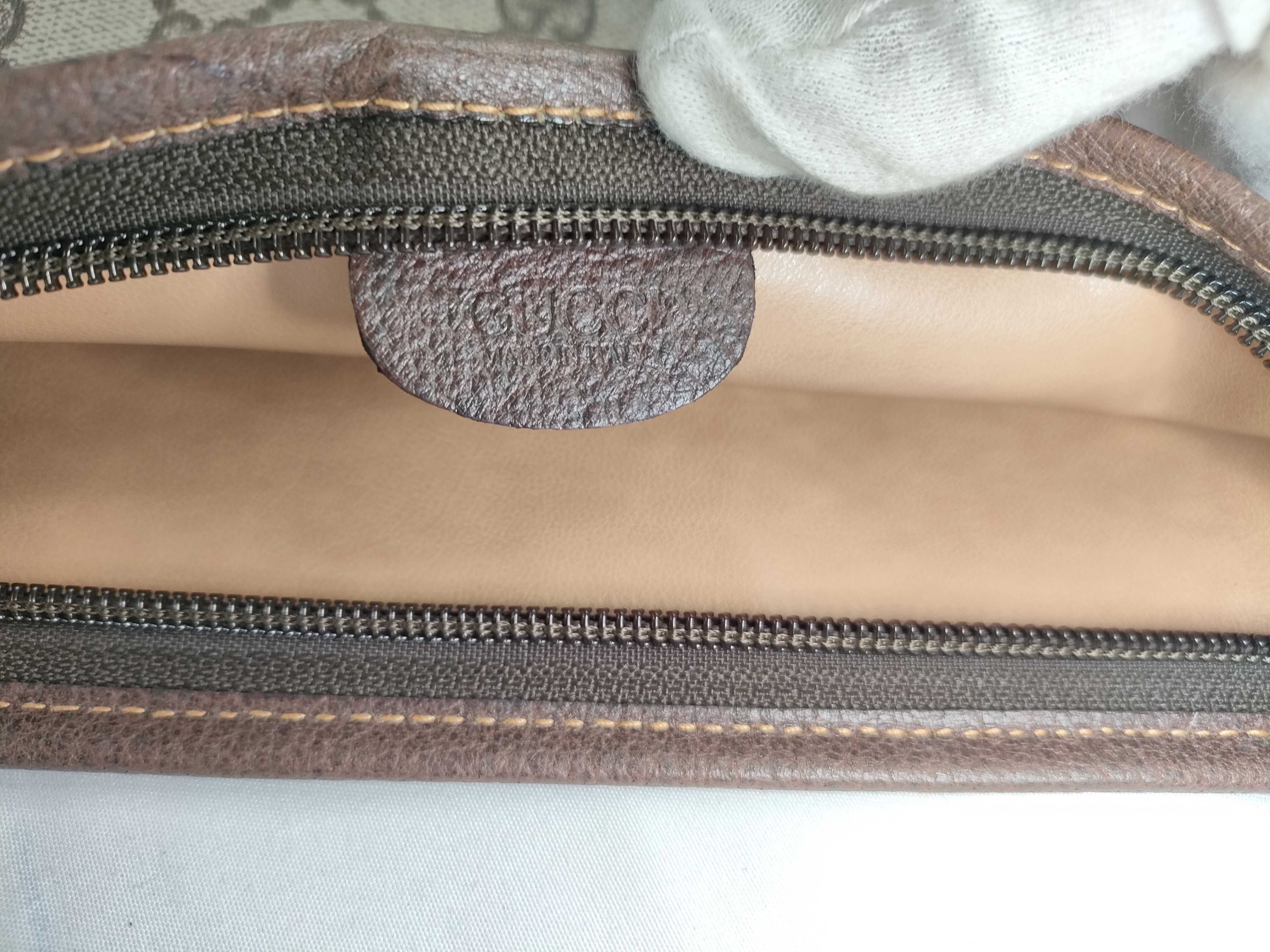 GG Plus Clutch Bag, PVC, Brown, 014-123-6053 (Clutch Bag) — view 9