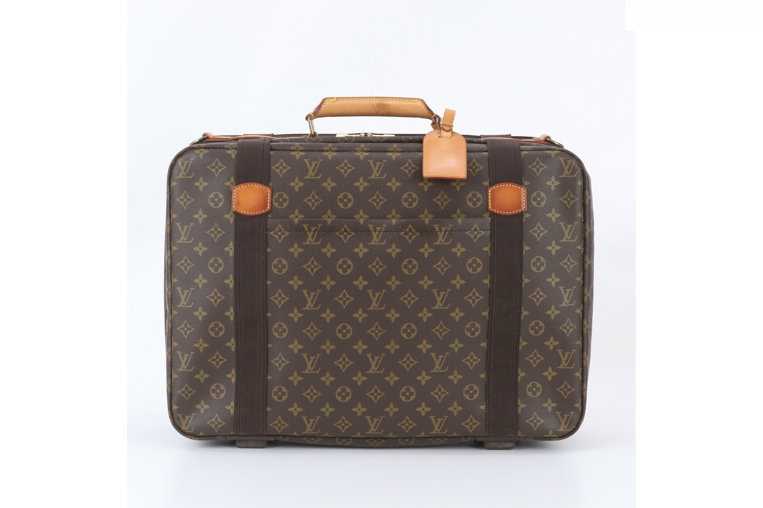 Monogram Satellite 53 M23356 Leather Boston Bag