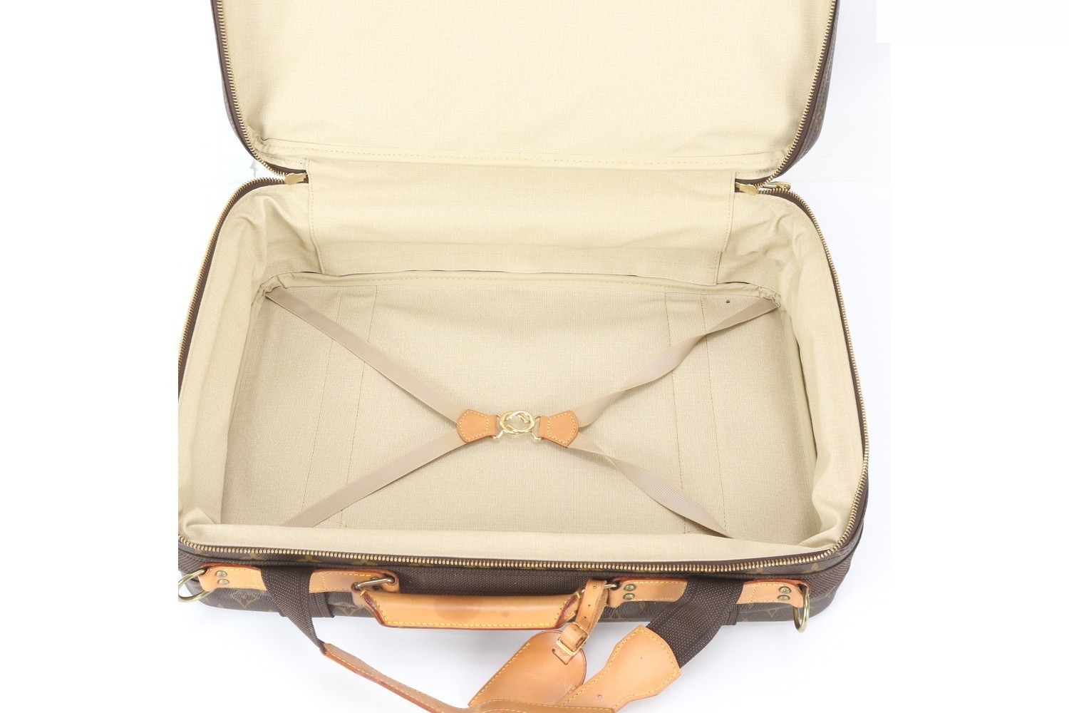 Monogram Satellite 53 M23356 Leather Boston Bag — view 8