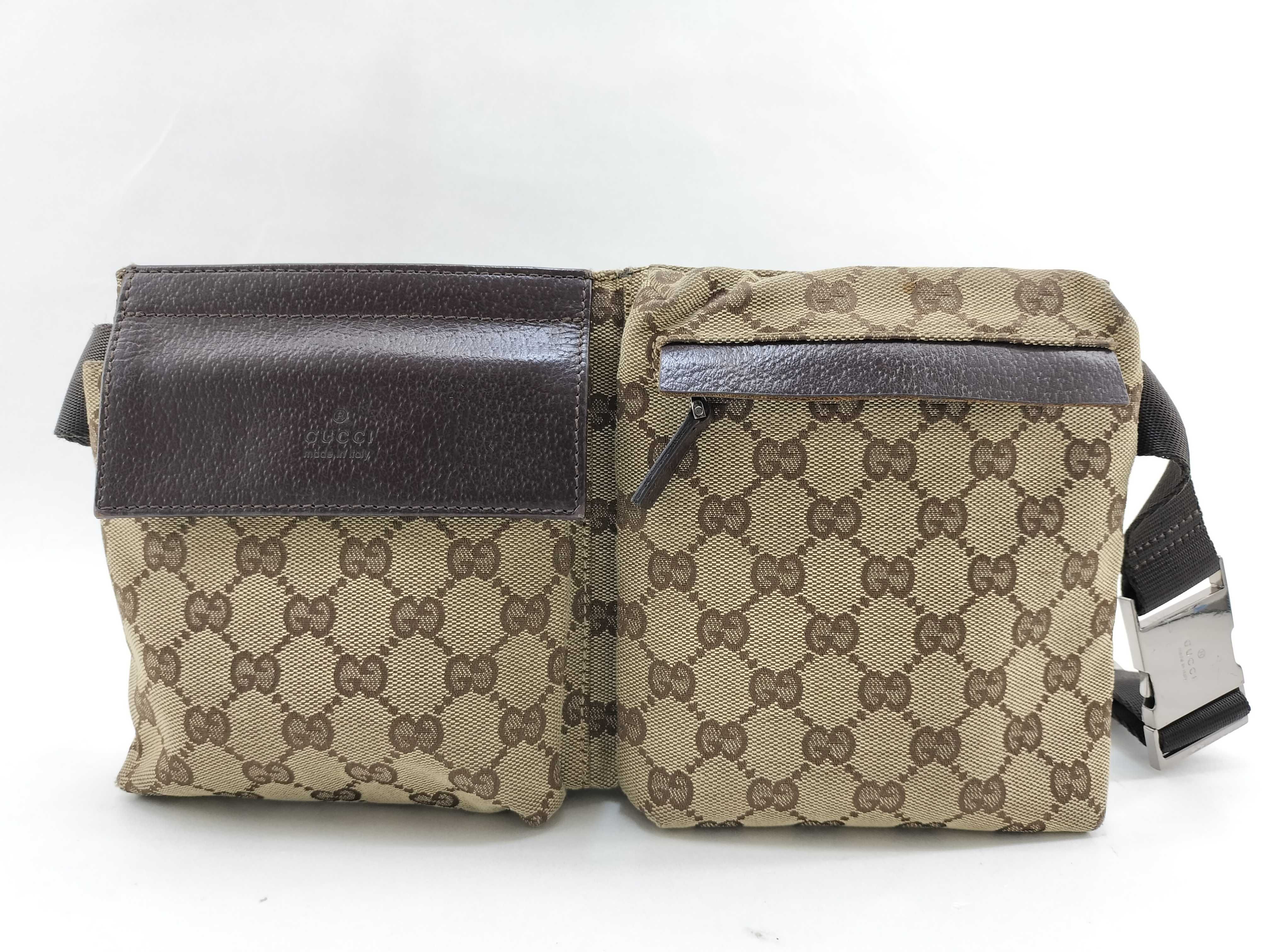 GG Canvas Waist Bag (28566)