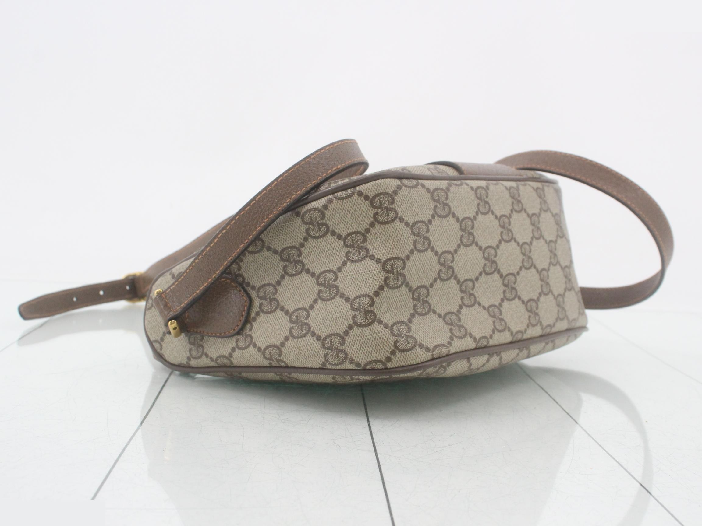 GG Supreme Leather Shoulder Bag — view 5
