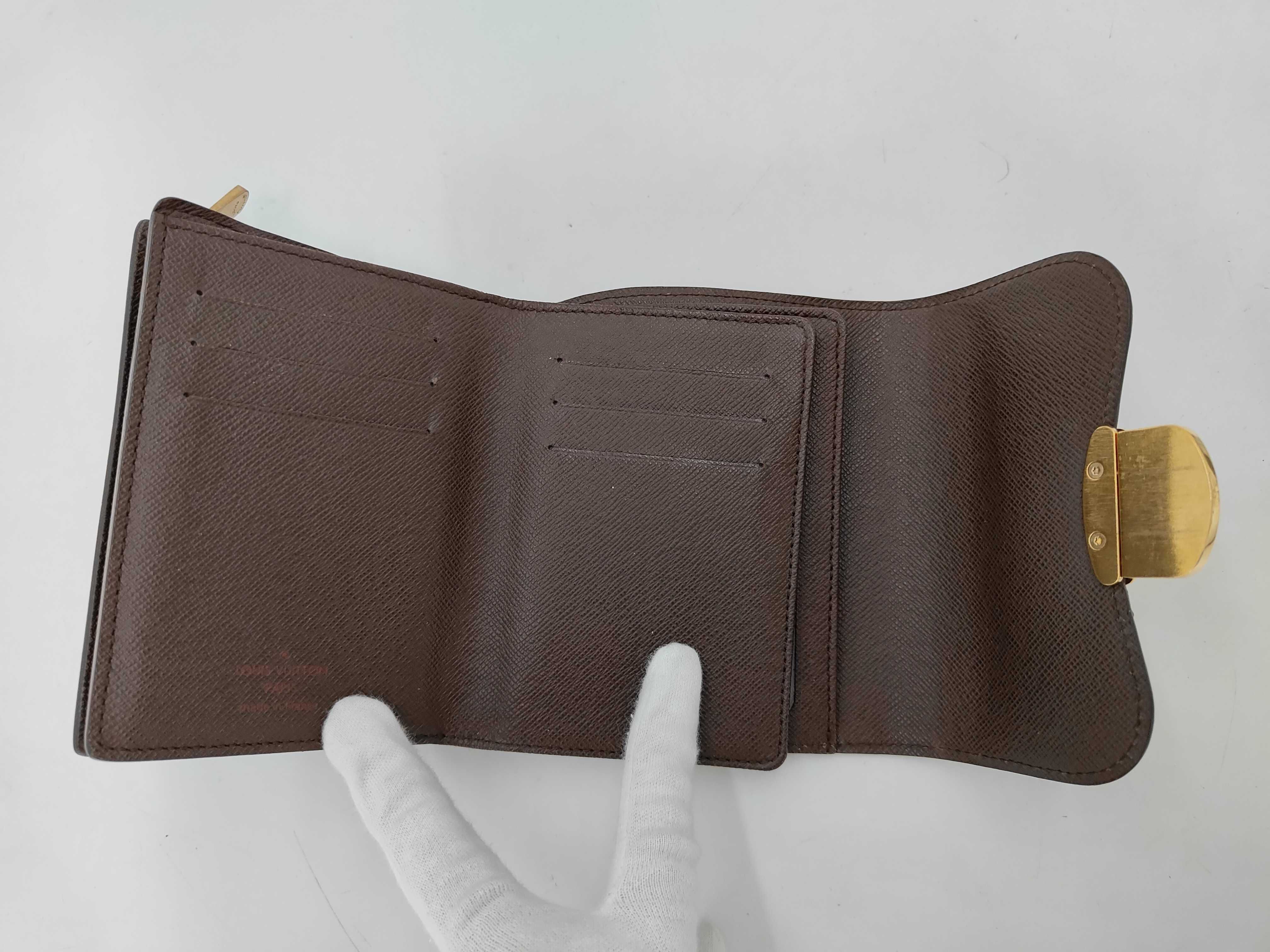 Portefeuille Joy Damier Ebene Wallet — view 5