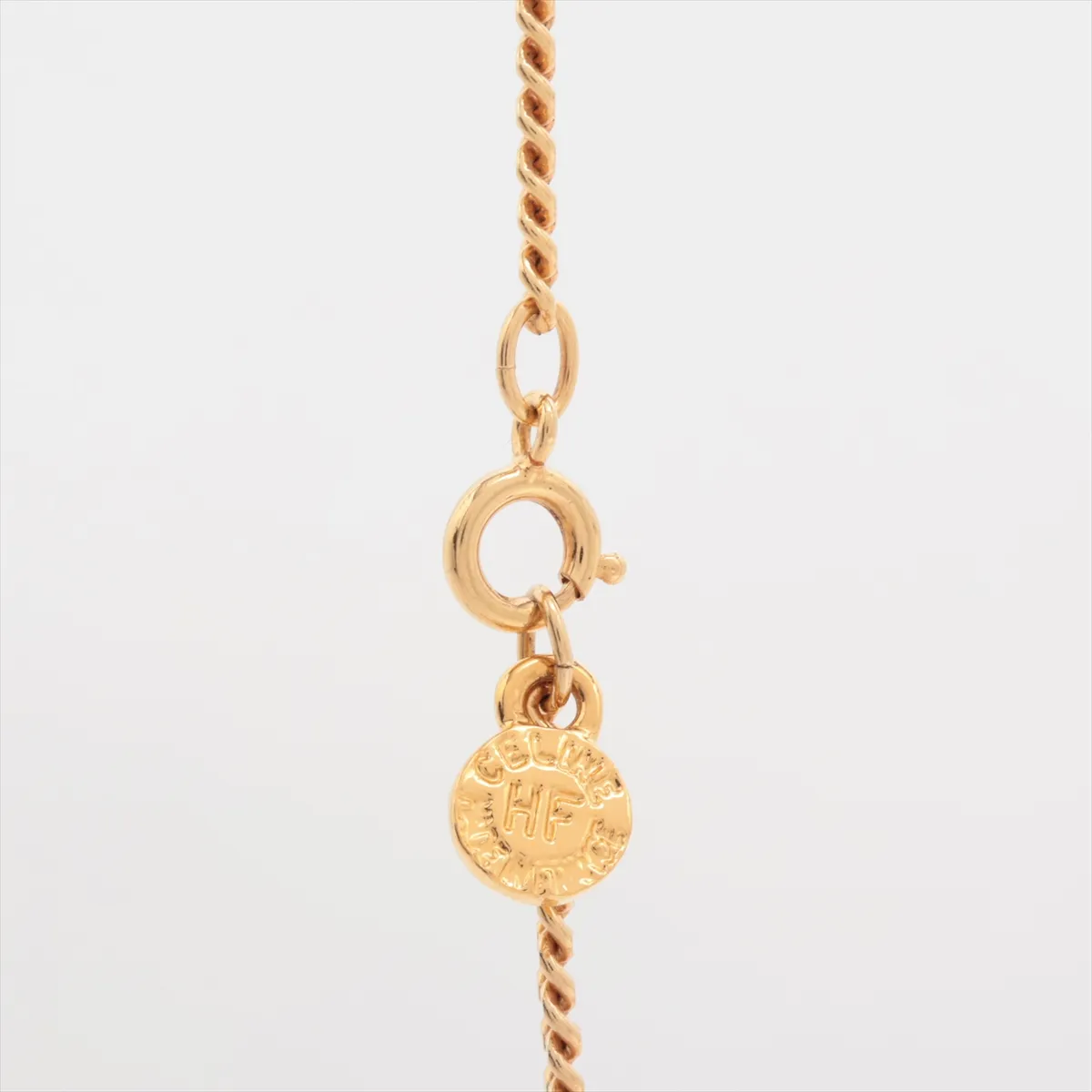 Macadam Necklace GP x Fake Pearl Gold — view 3