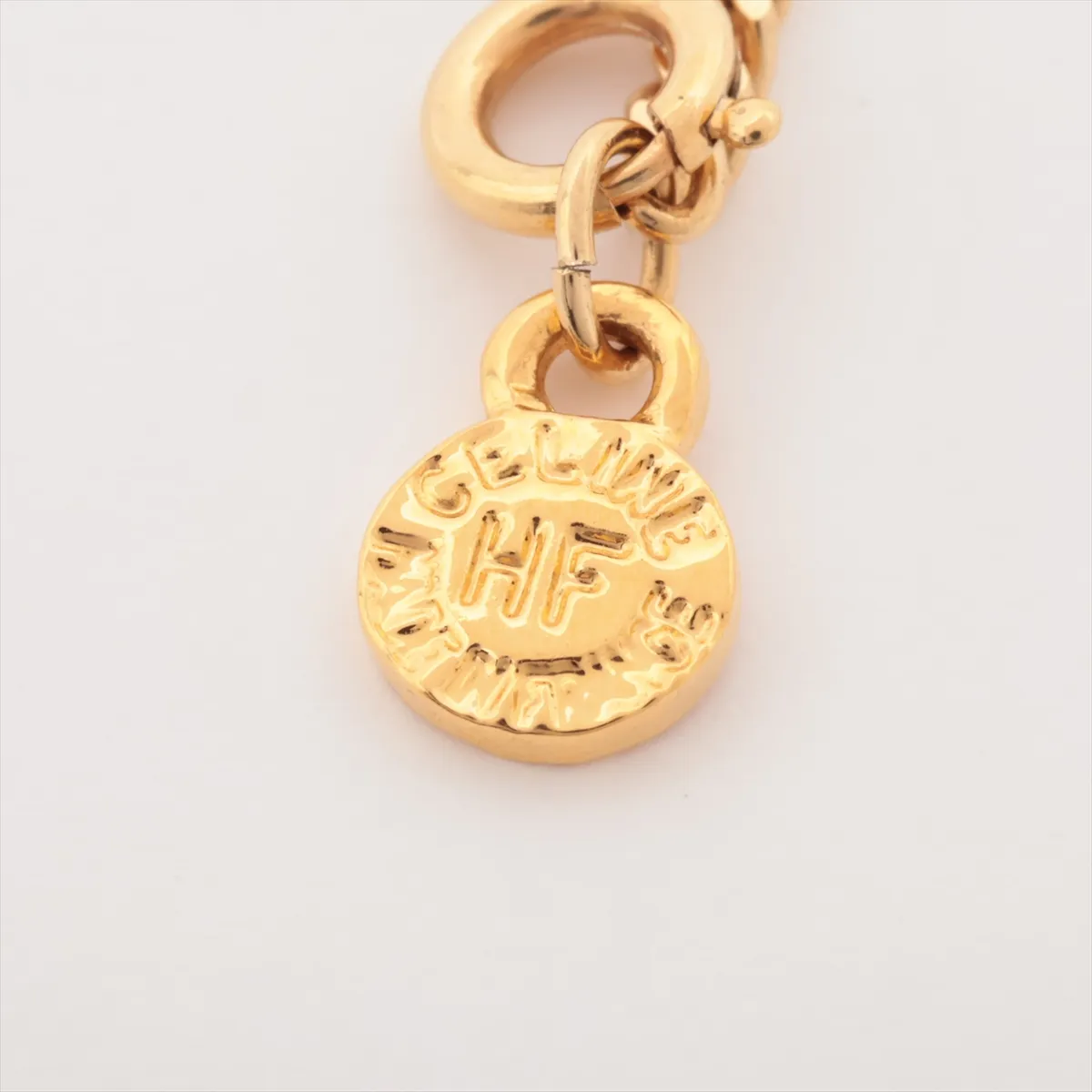 Macadam Necklace GP x Fake Pearl Gold — view 4