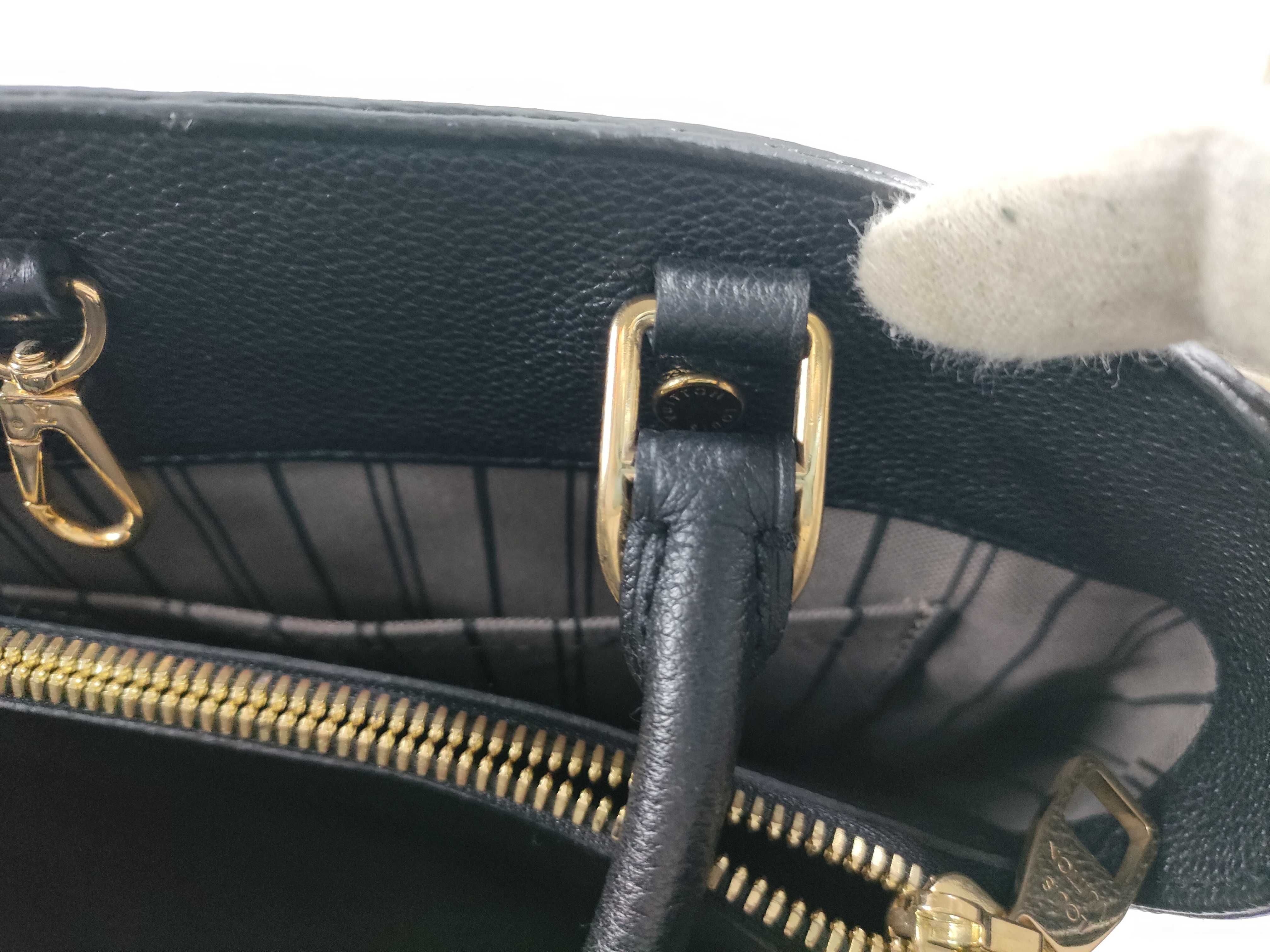 Monogram Empreinte 2-way Montaigne Noir Handbag — view 8