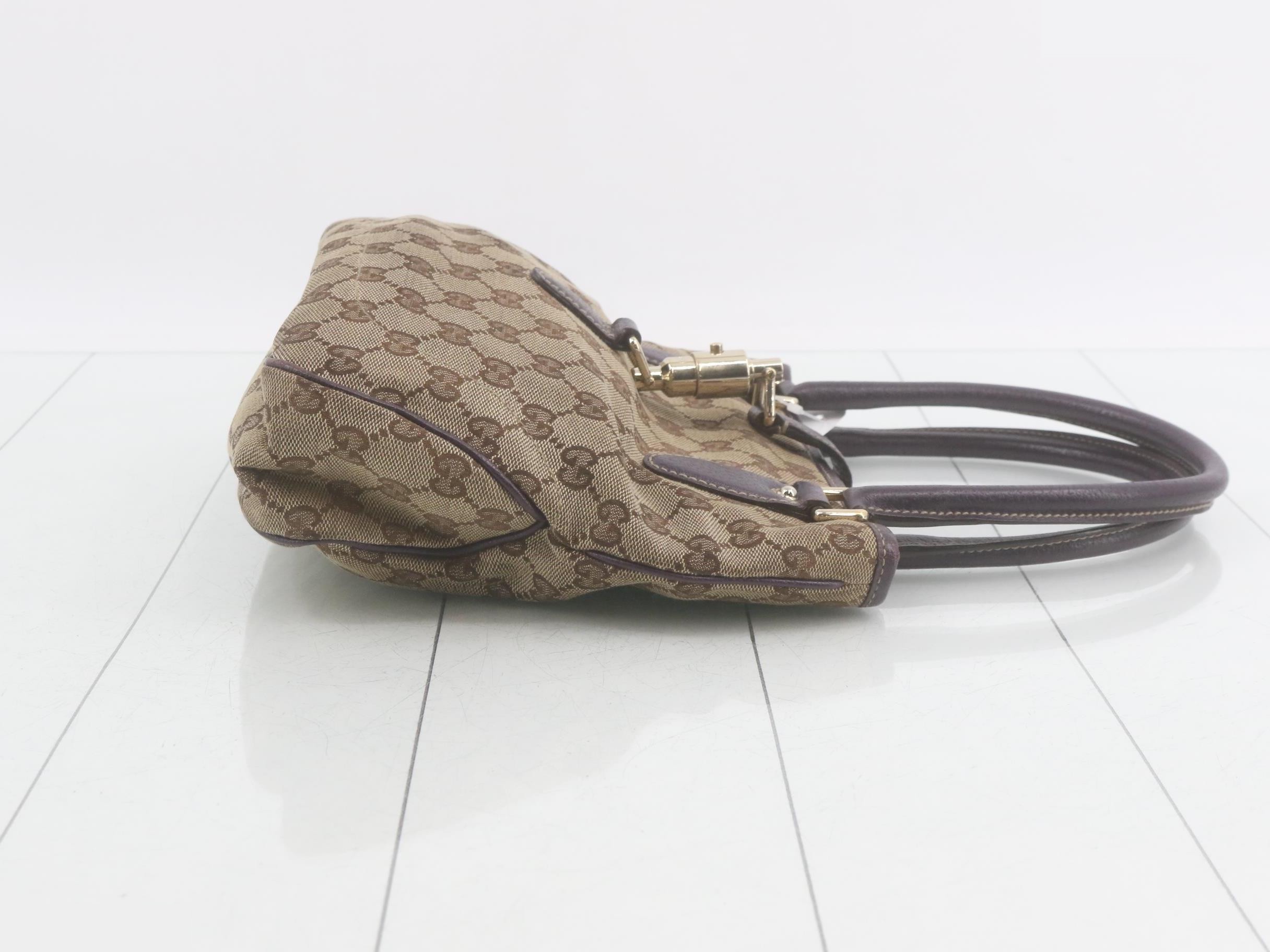 Jackie Tote Bag Leather Purple — view 3