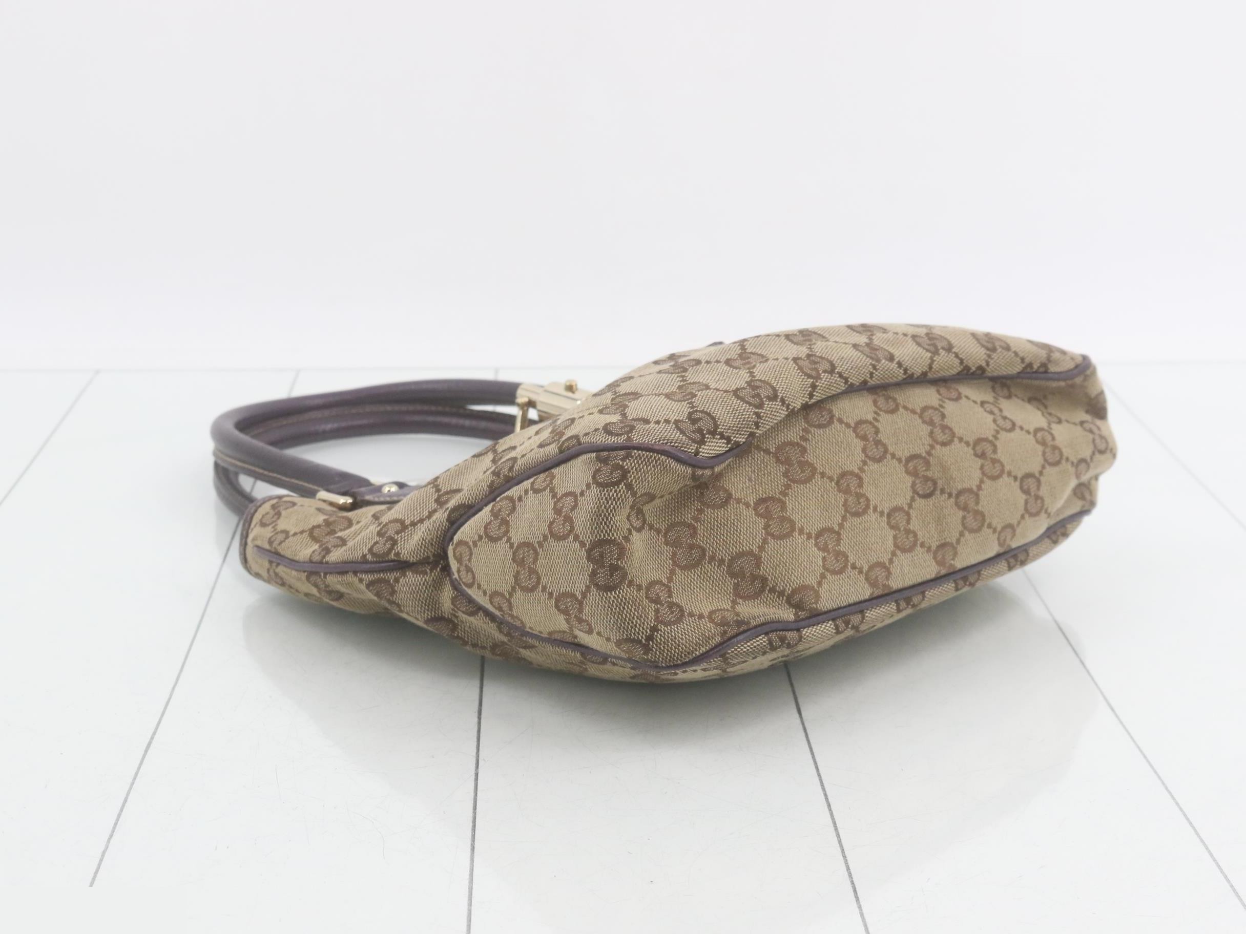 Jackie Tote Bag Leather Purple — view 5