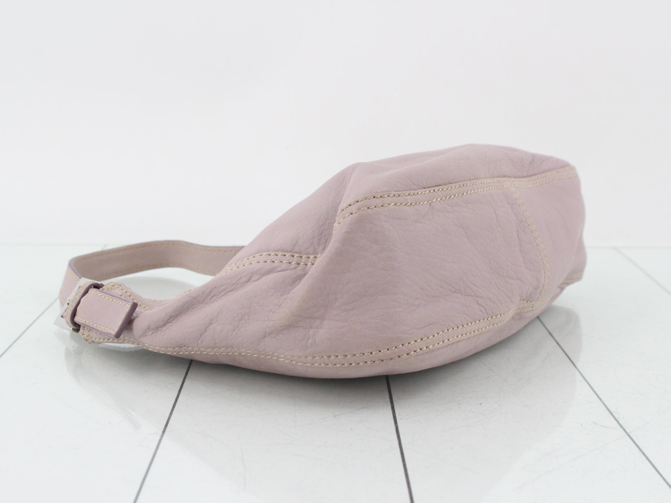 Leather Mamma Bucket Handbag — view 5