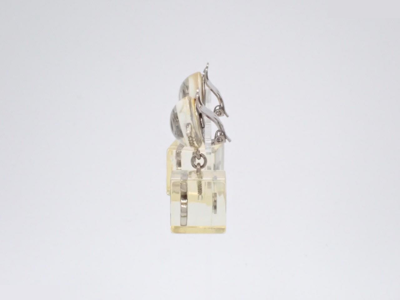 No. 5 Cube-shaped earrings 97P — view 3