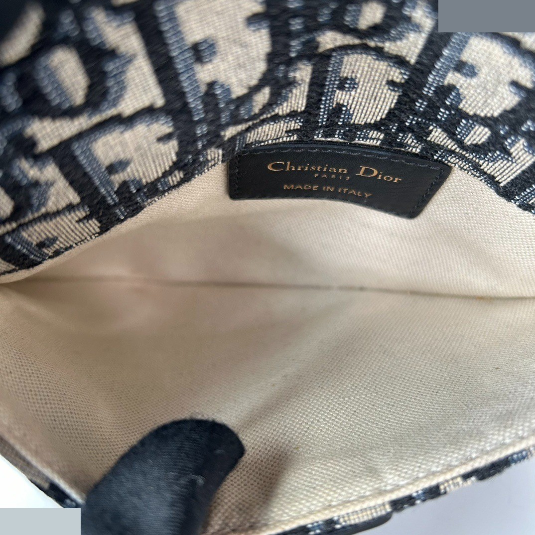 Oblique Jacquard Saddle Bag — view 7