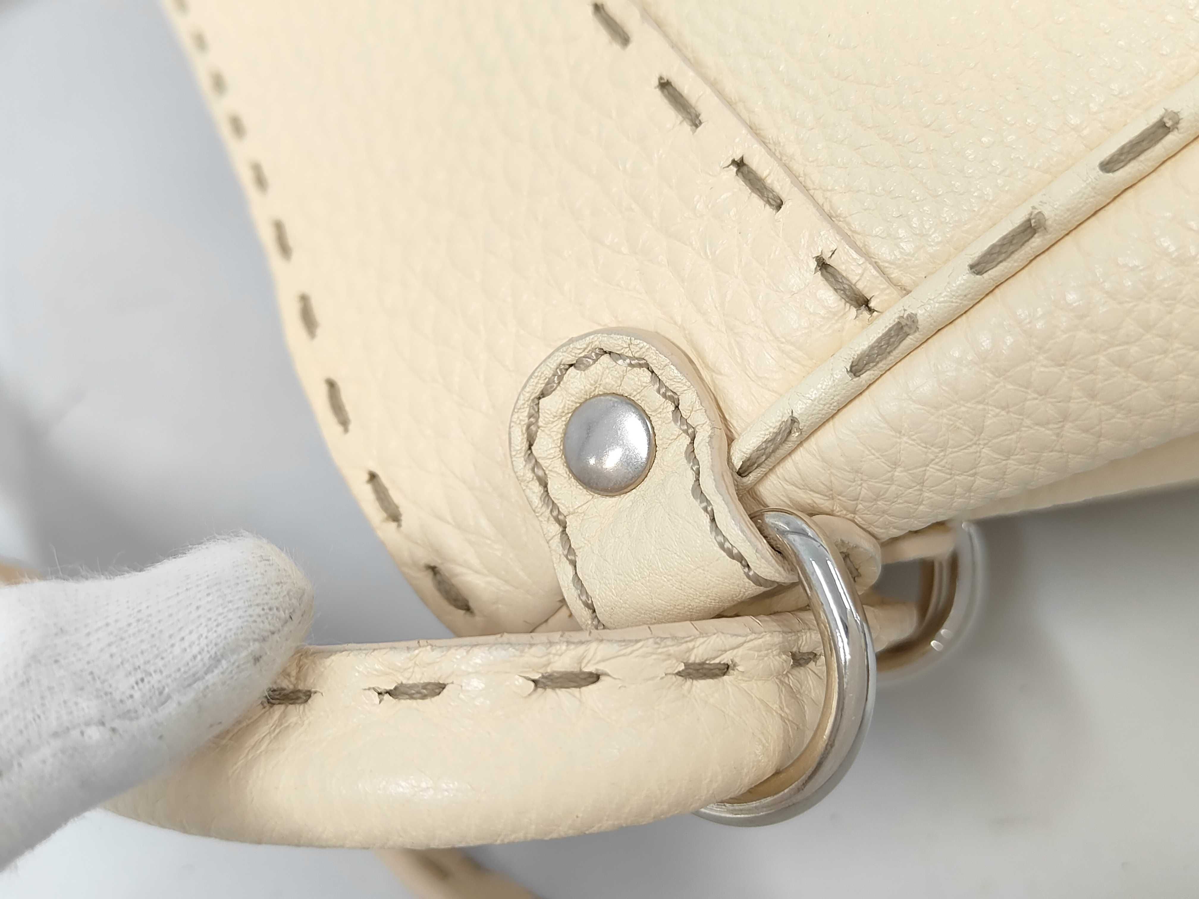 Handbag / Leather / Ivory / Plate 925 — view 7