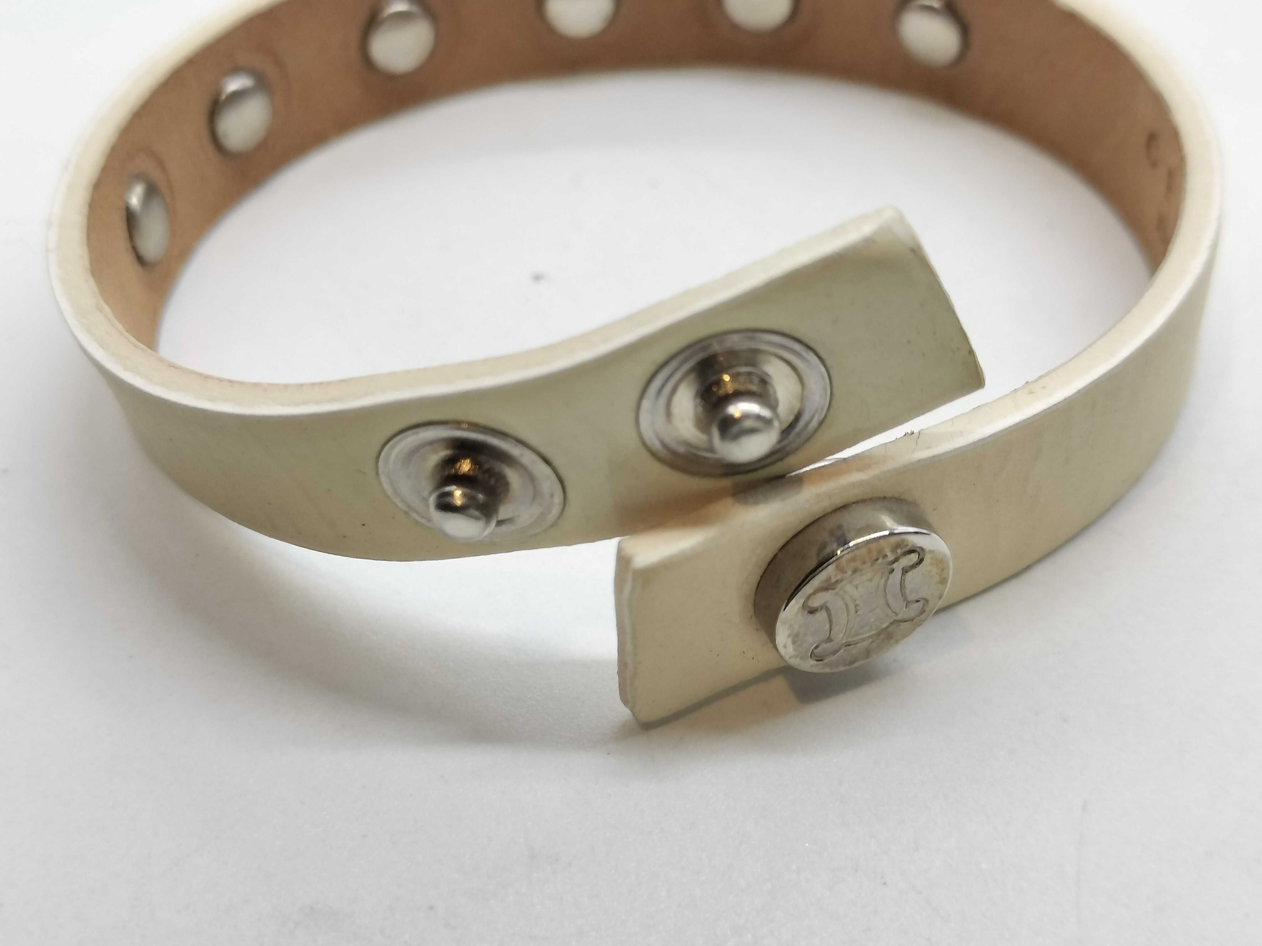 Leather Studded Bracelet (Bracelet/Bangle) — view 5