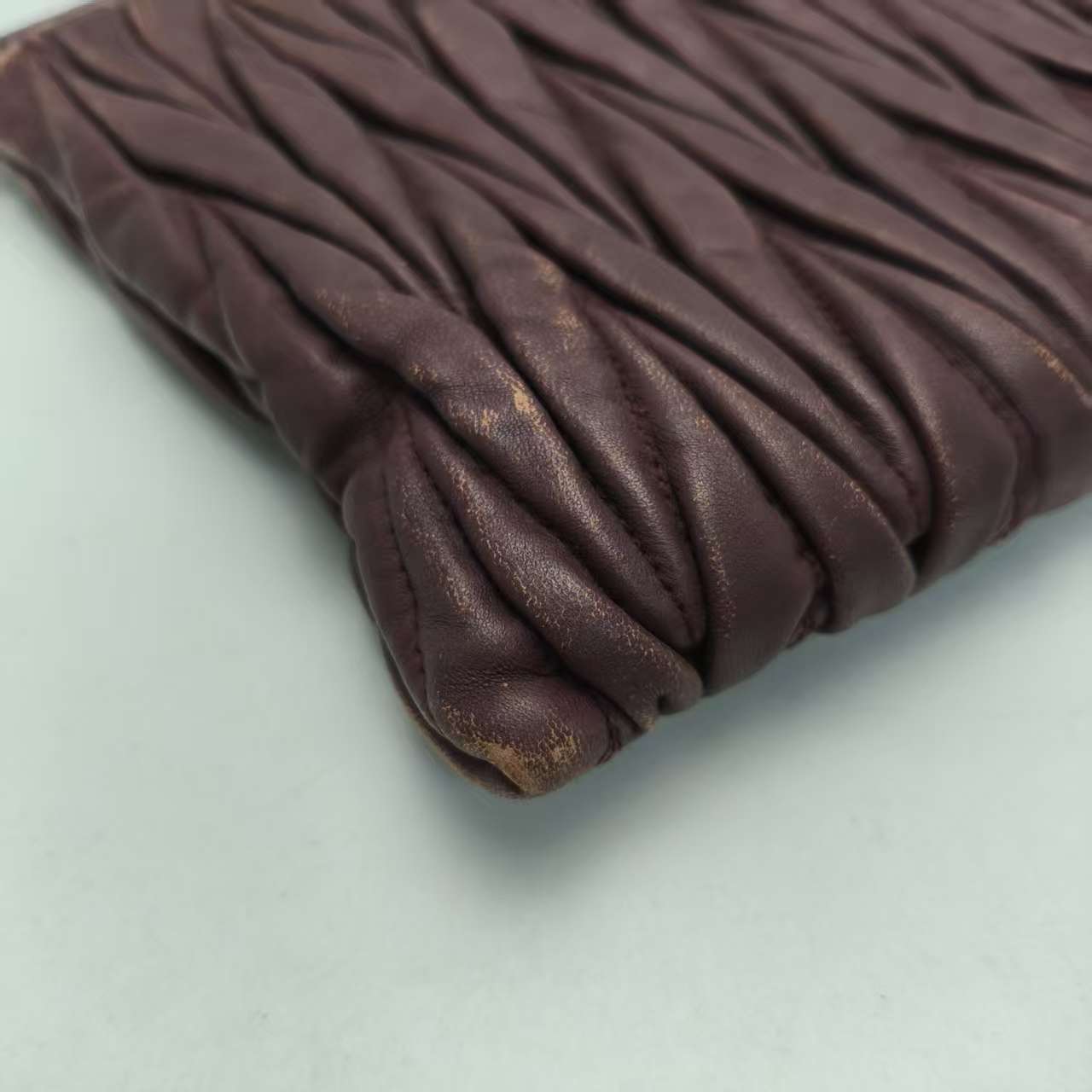 【*Shipped from: China*】Miu Miu Lambskin Clutch Bag Second Bag — view 5