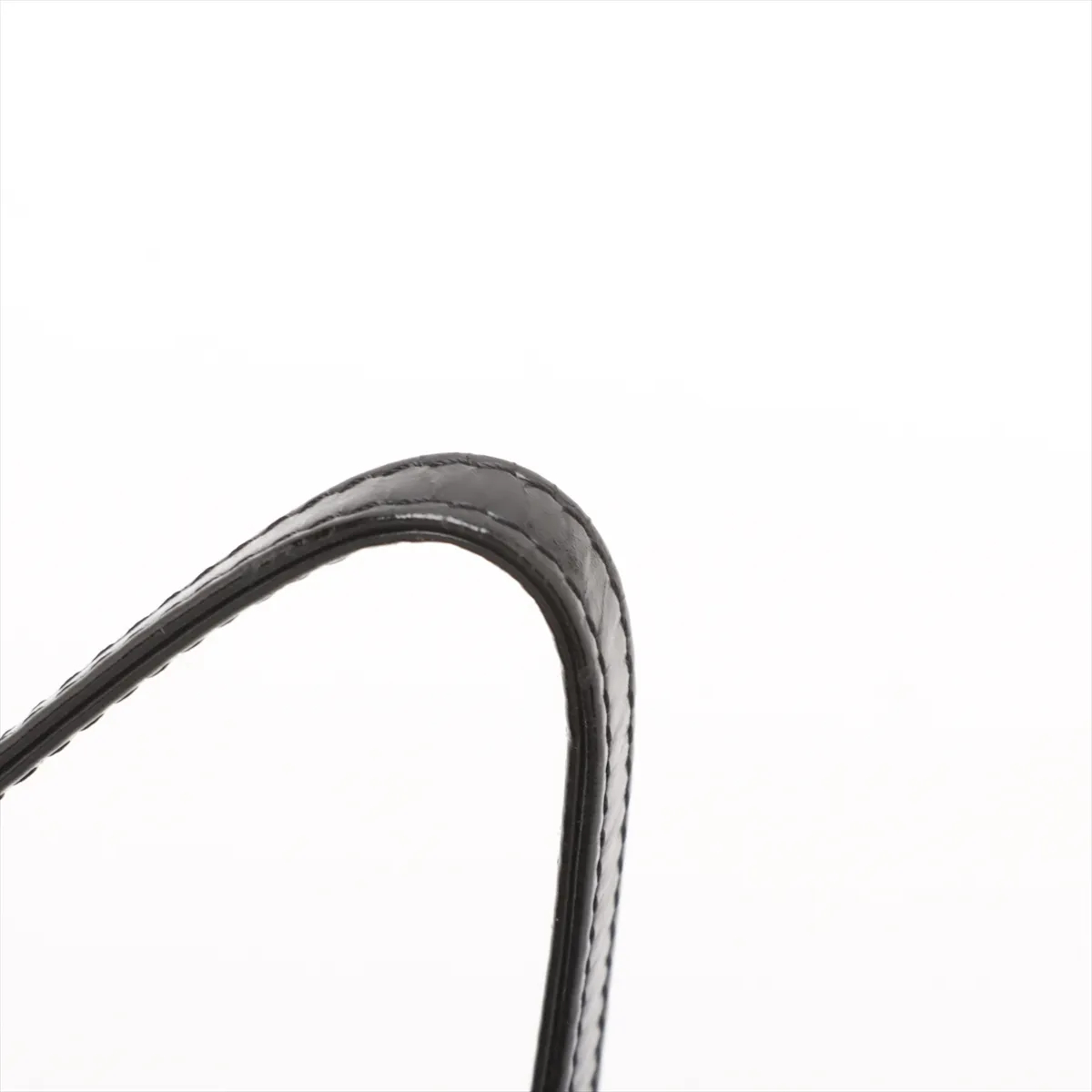 patent leather tote bag black 26726 — view 12