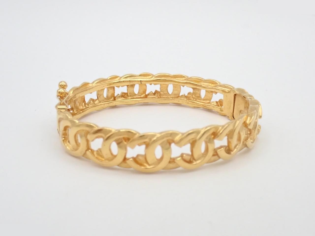 Coco Mark 95A Bangle Bracelet (Metal) — view 2