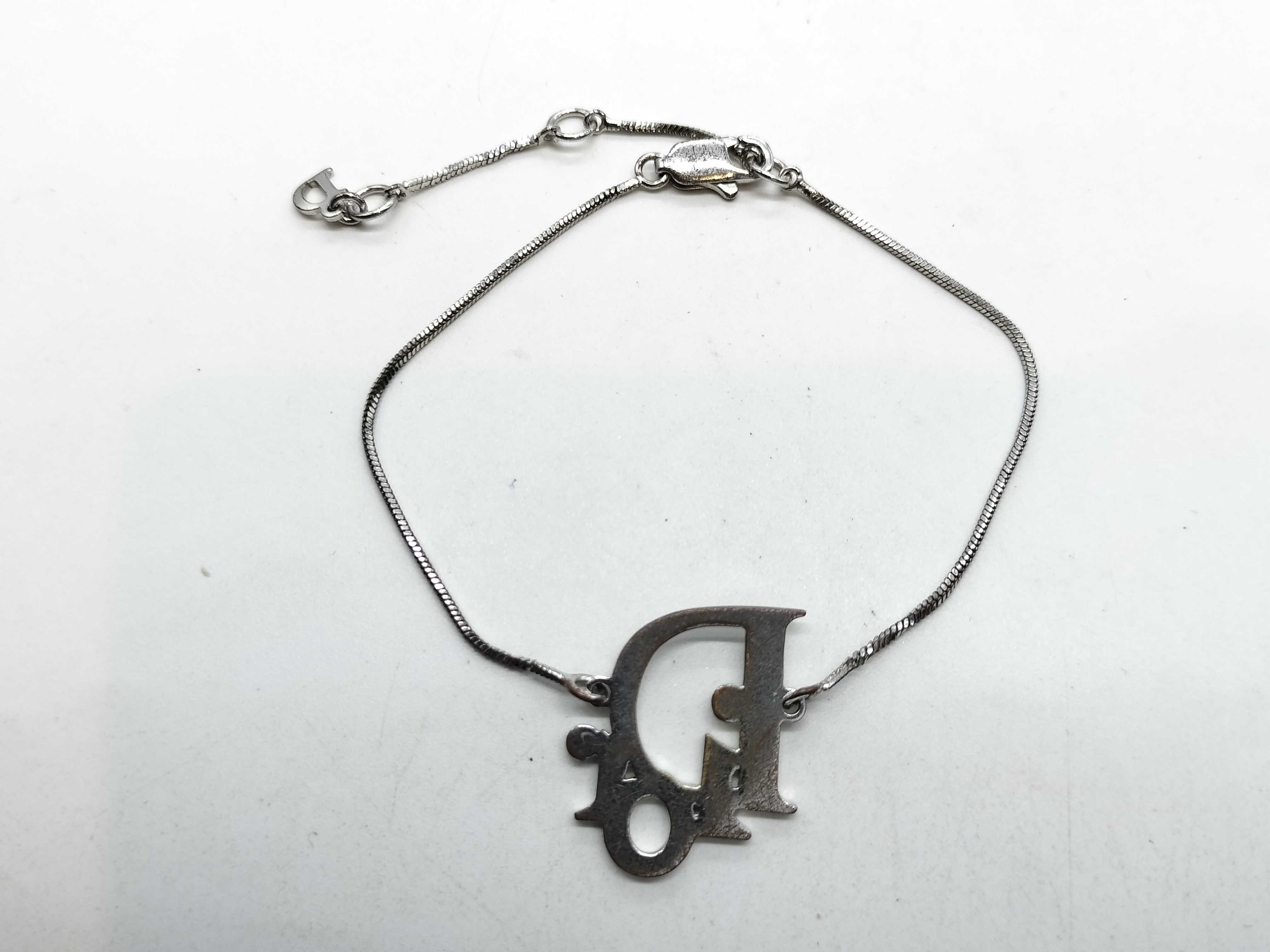 Silver Logo Bracelet Bracelet/Bangle — view 2