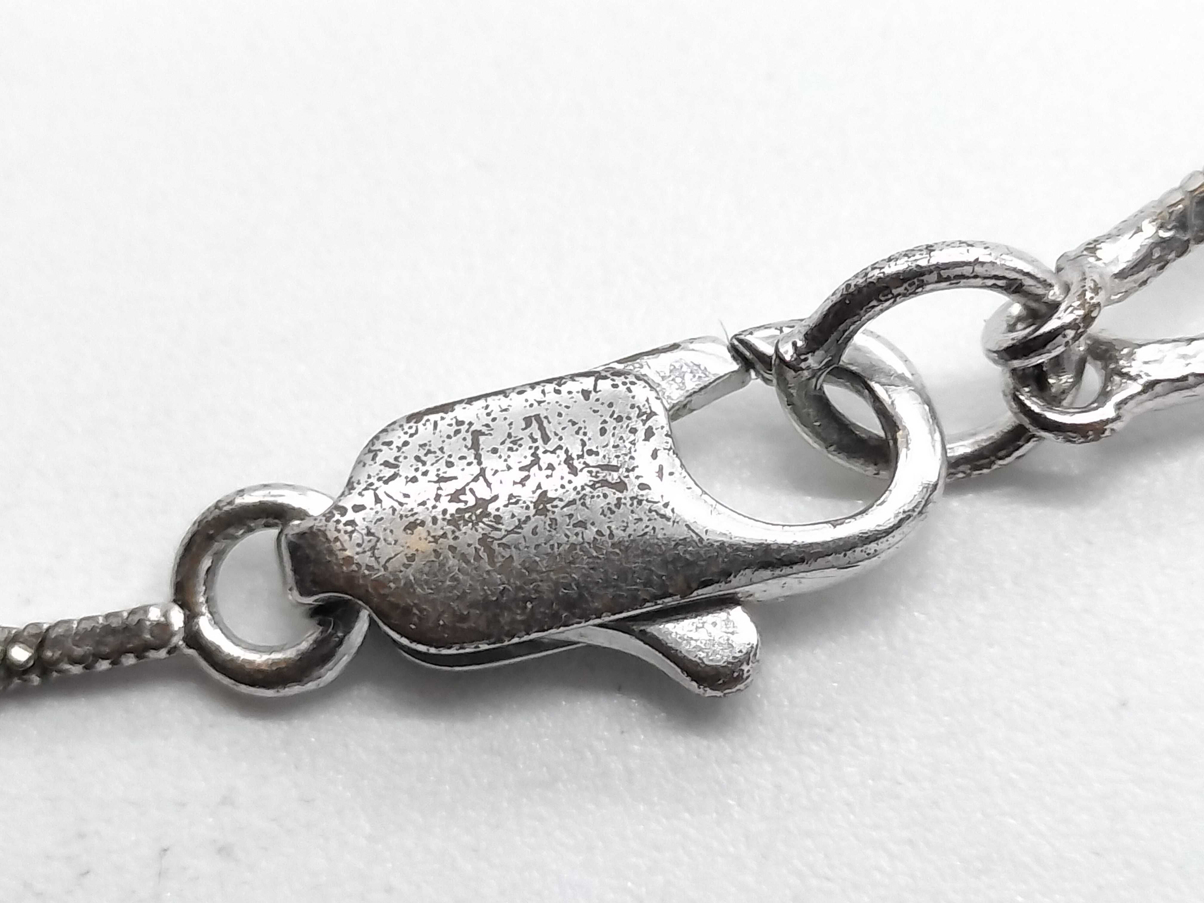 Silver Logo Bracelet Bracelet/Bangle — view 4