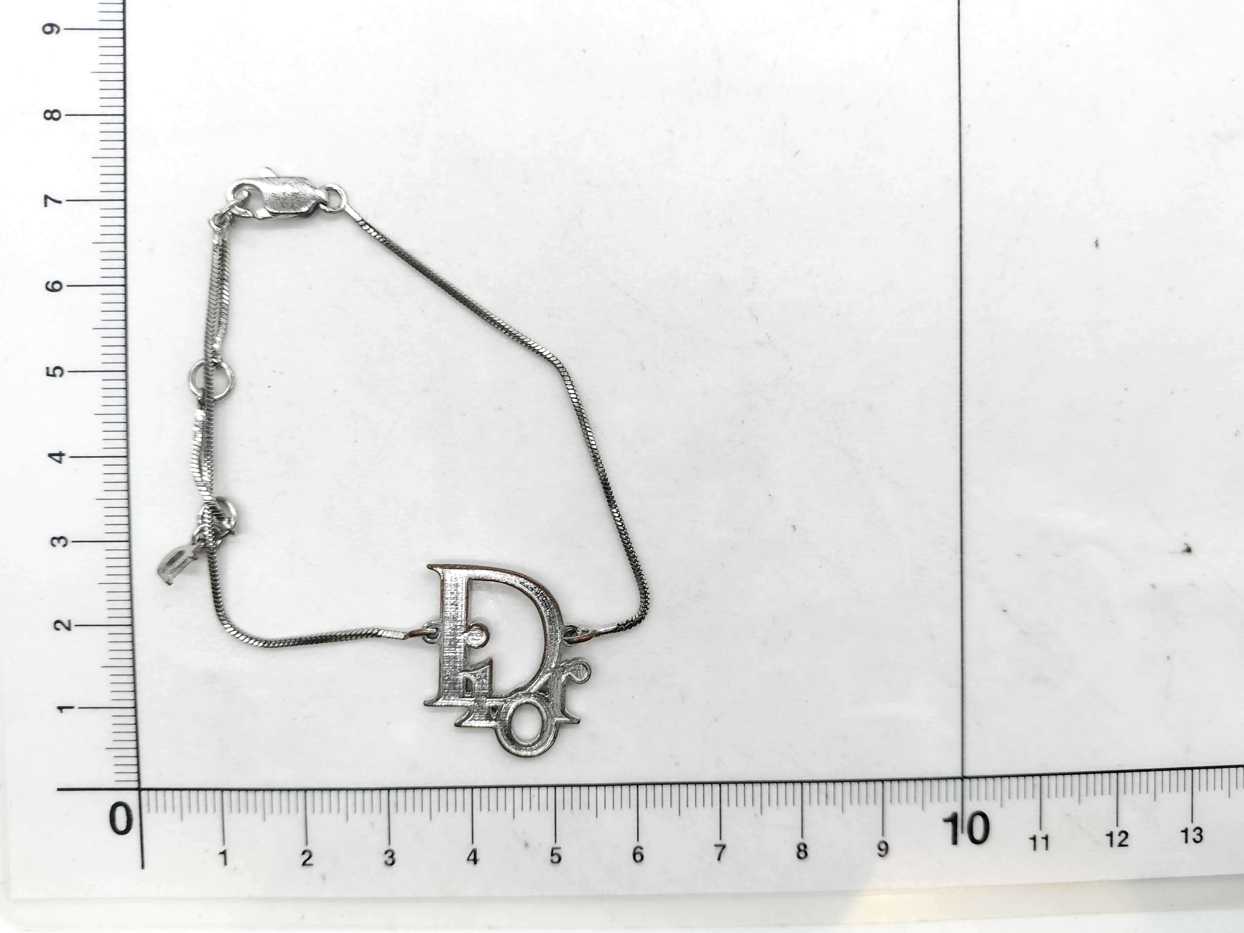 Silver Logo Bracelet Bracelet/Bangle — view 6