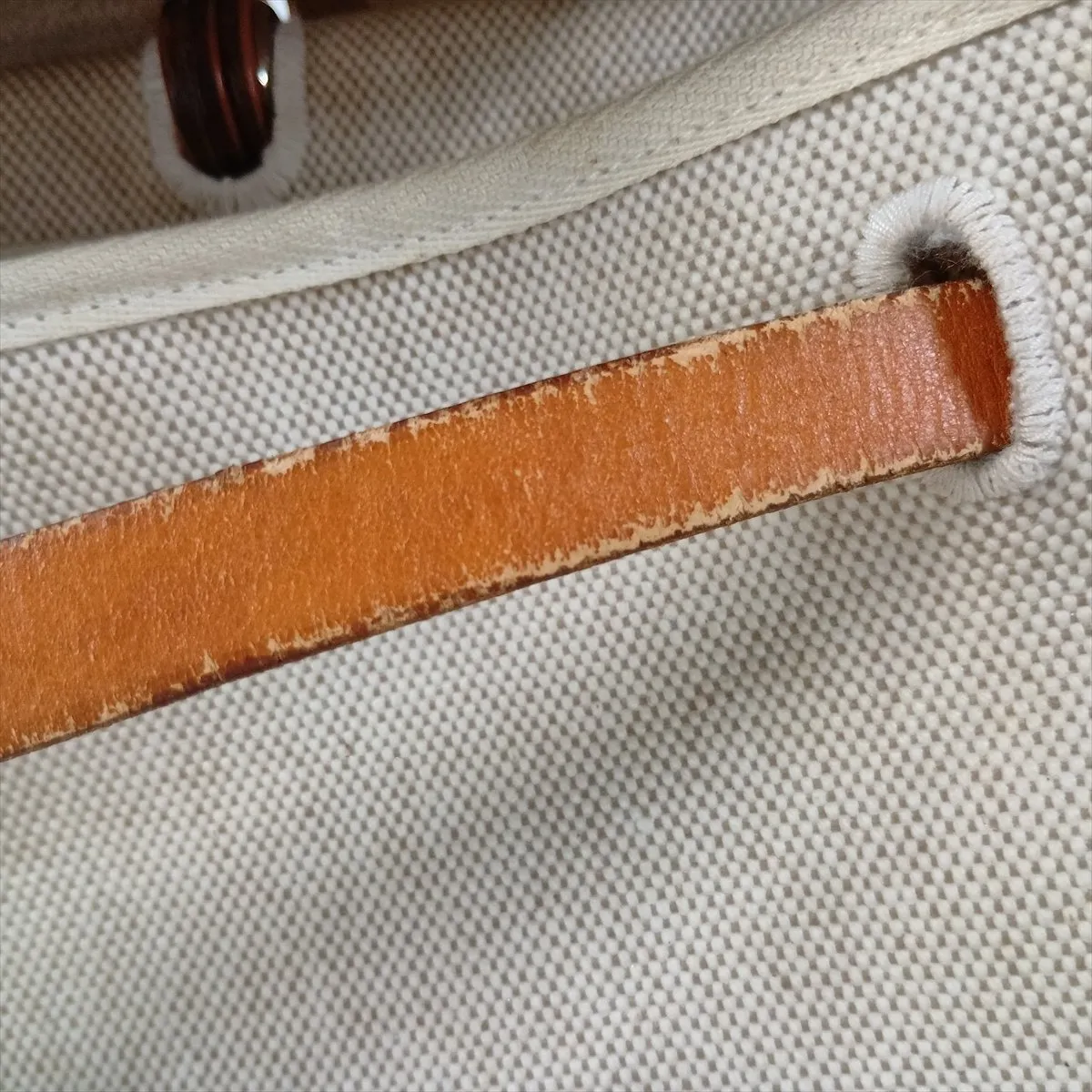 Herbag MM Toile H x Vache Hunter Beige Silver Hardware D:2000 — view 14