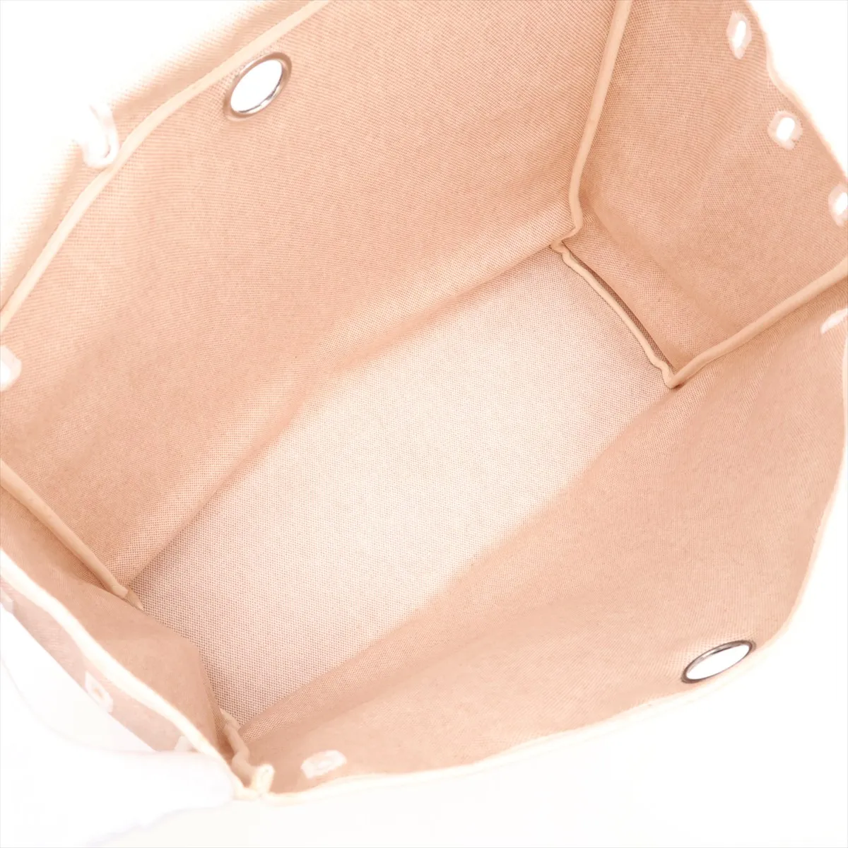 Herbag MM Toile H x Vache Hunter Beige Silver Hardware D:2000 — view 9