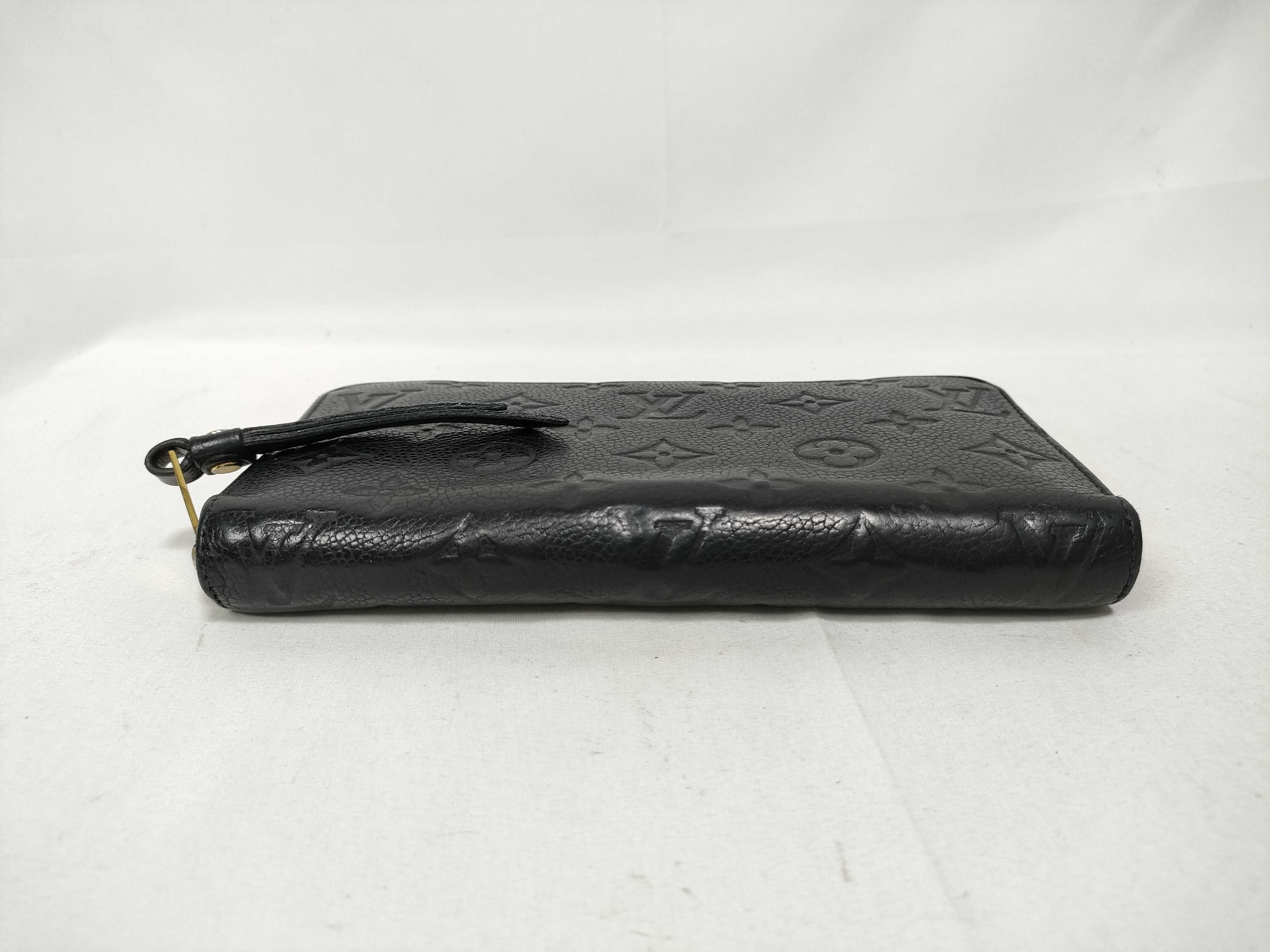 Monogram Empreinte Louis Vuitton Zippy Wallet Monogram Empreinte Noir M61864 SP2175 Wallet — view 5