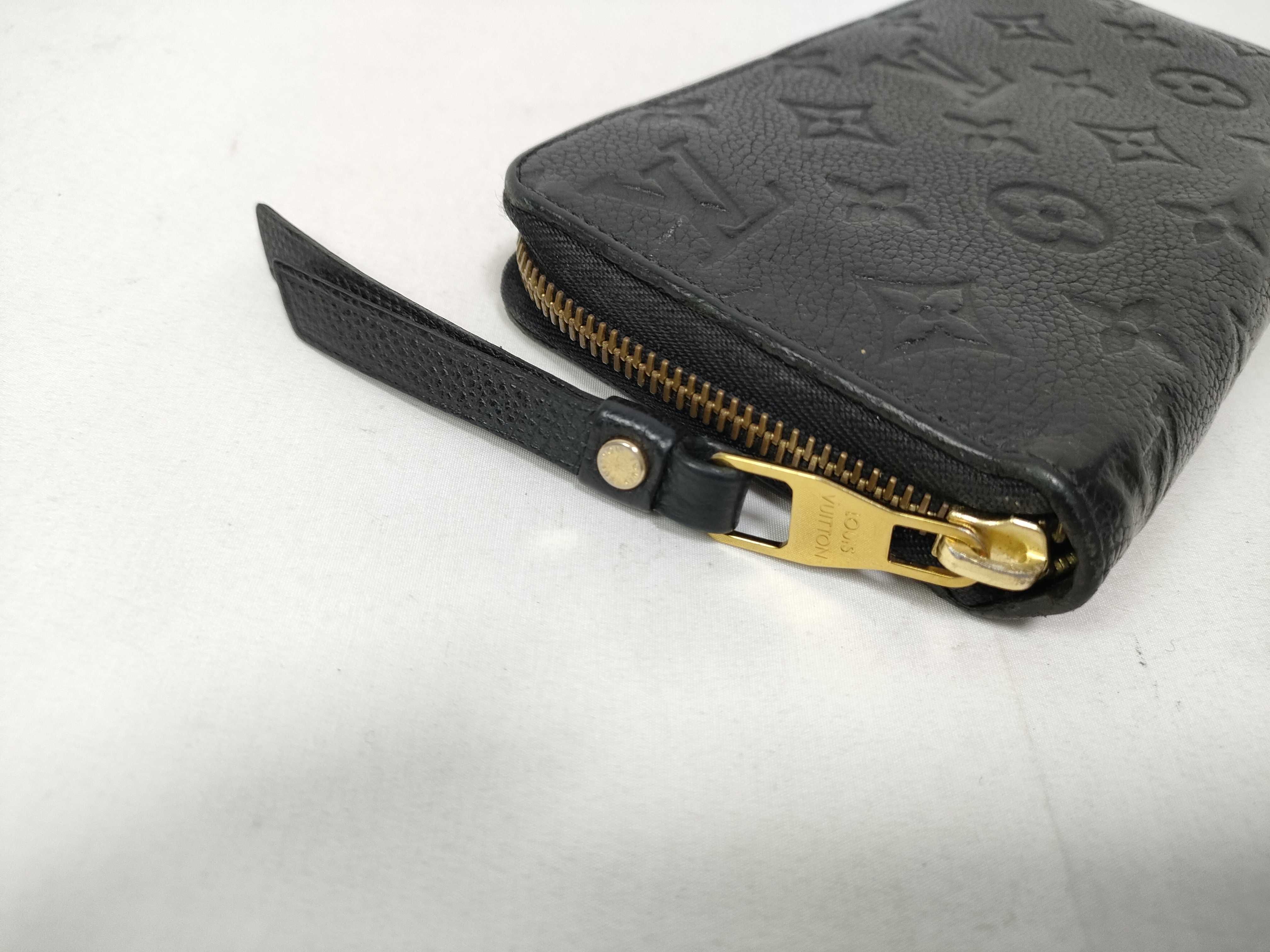 Monogram Empreinte Louis Vuitton Zippy Wallet Monogram Empreinte Noir M61864 SP2175 Wallet — view 6