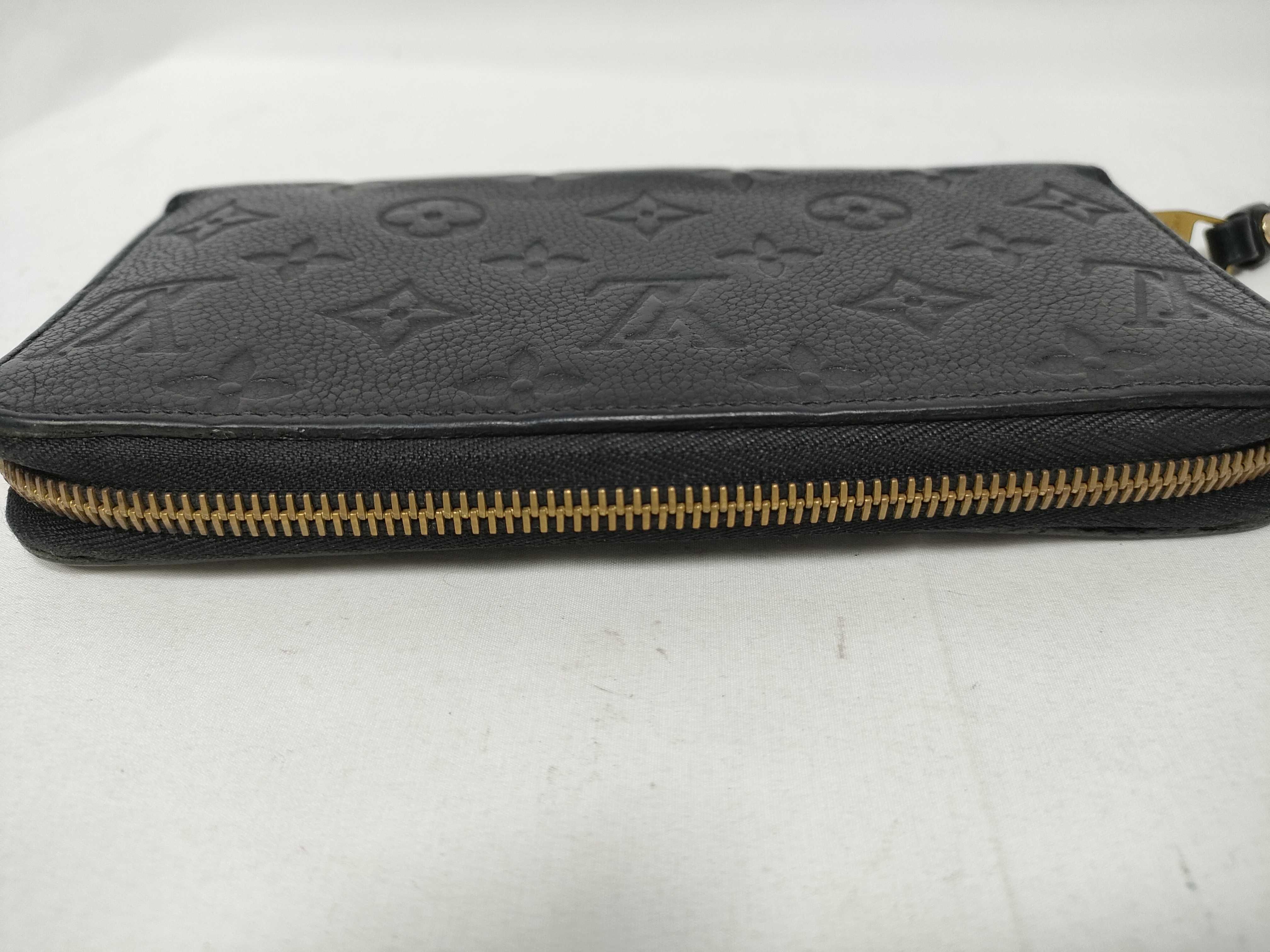 Monogram Empreinte Louis Vuitton Zippy Wallet Monogram Empreinte Noir M61864 SP2175 Wallet — view 7