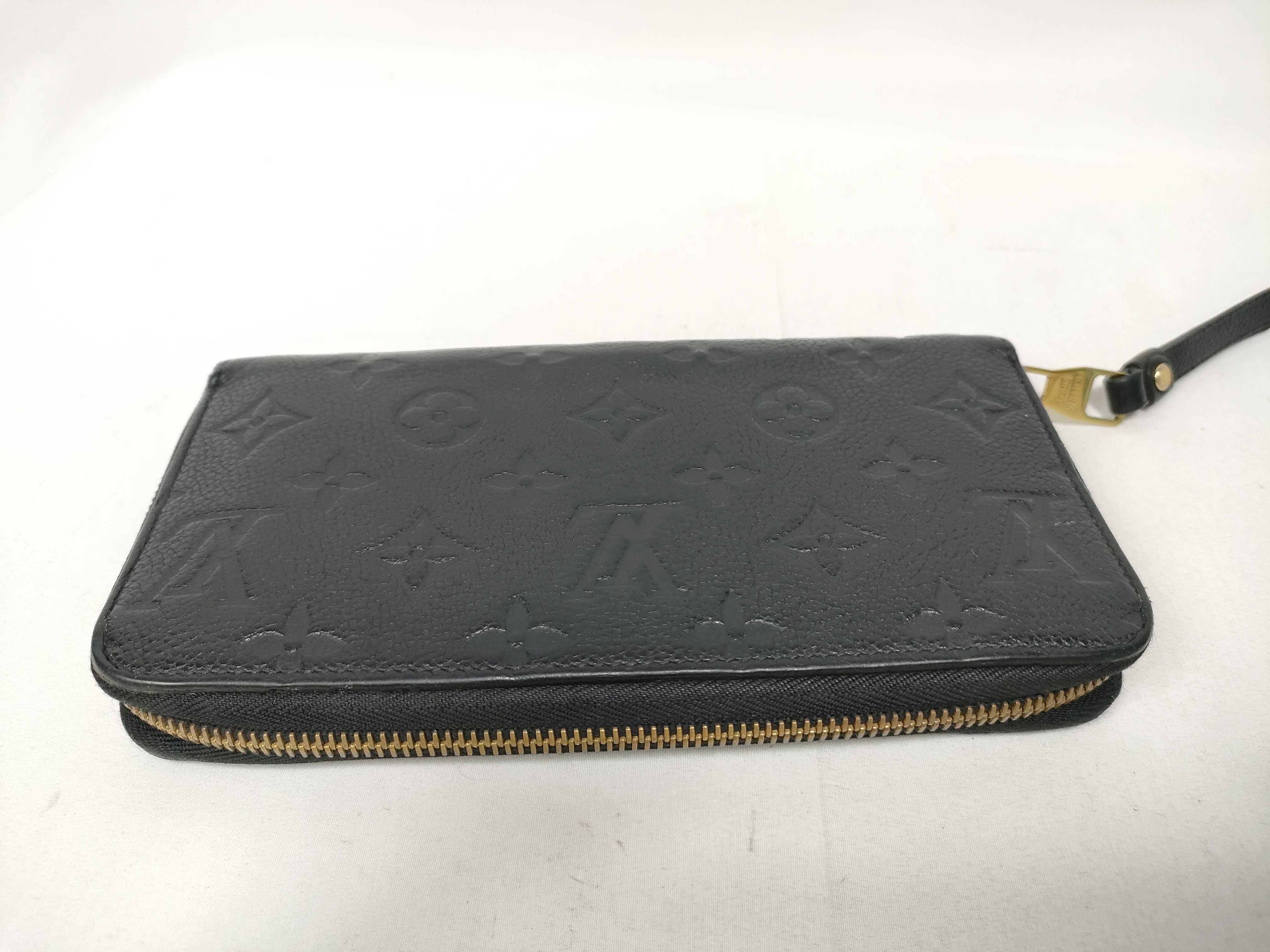 Monogram Empreinte Louis Vuitton Zippy Wallet Monogram Empreinte Noir M61864 SP2175 Wallet — view 8