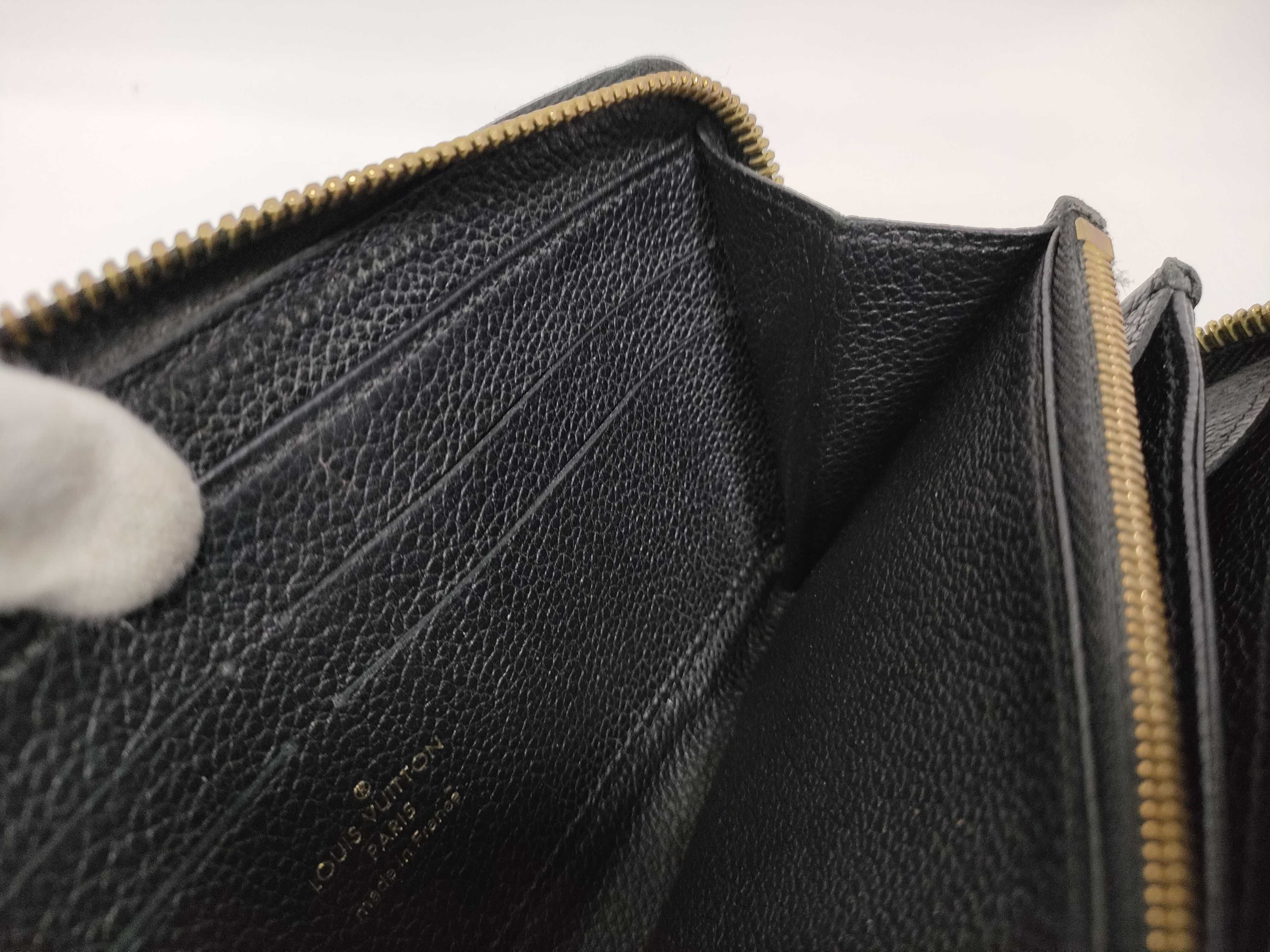 Monogram Empreinte Louis Vuitton Zippy Wallet Monogram Empreinte Noir M61864 SP2175 Wallet — view 10