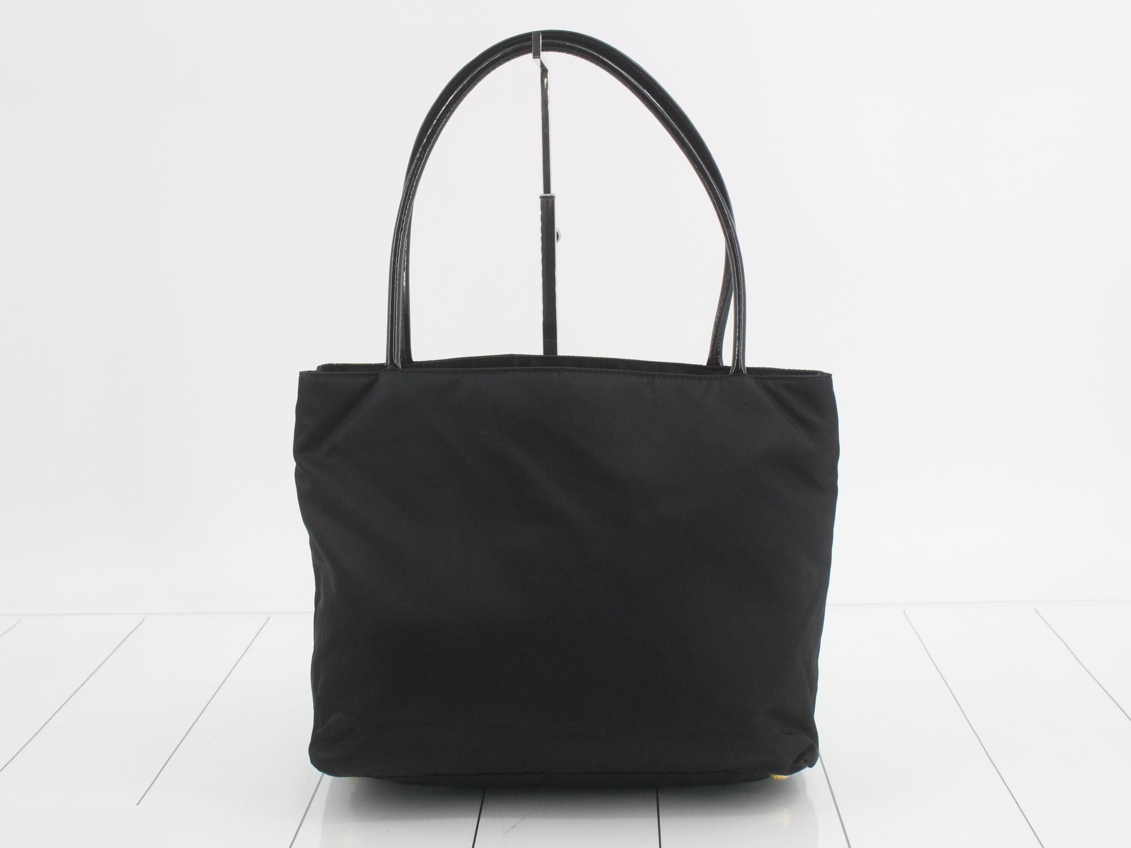 Tessuto tote bag, black — view 2
