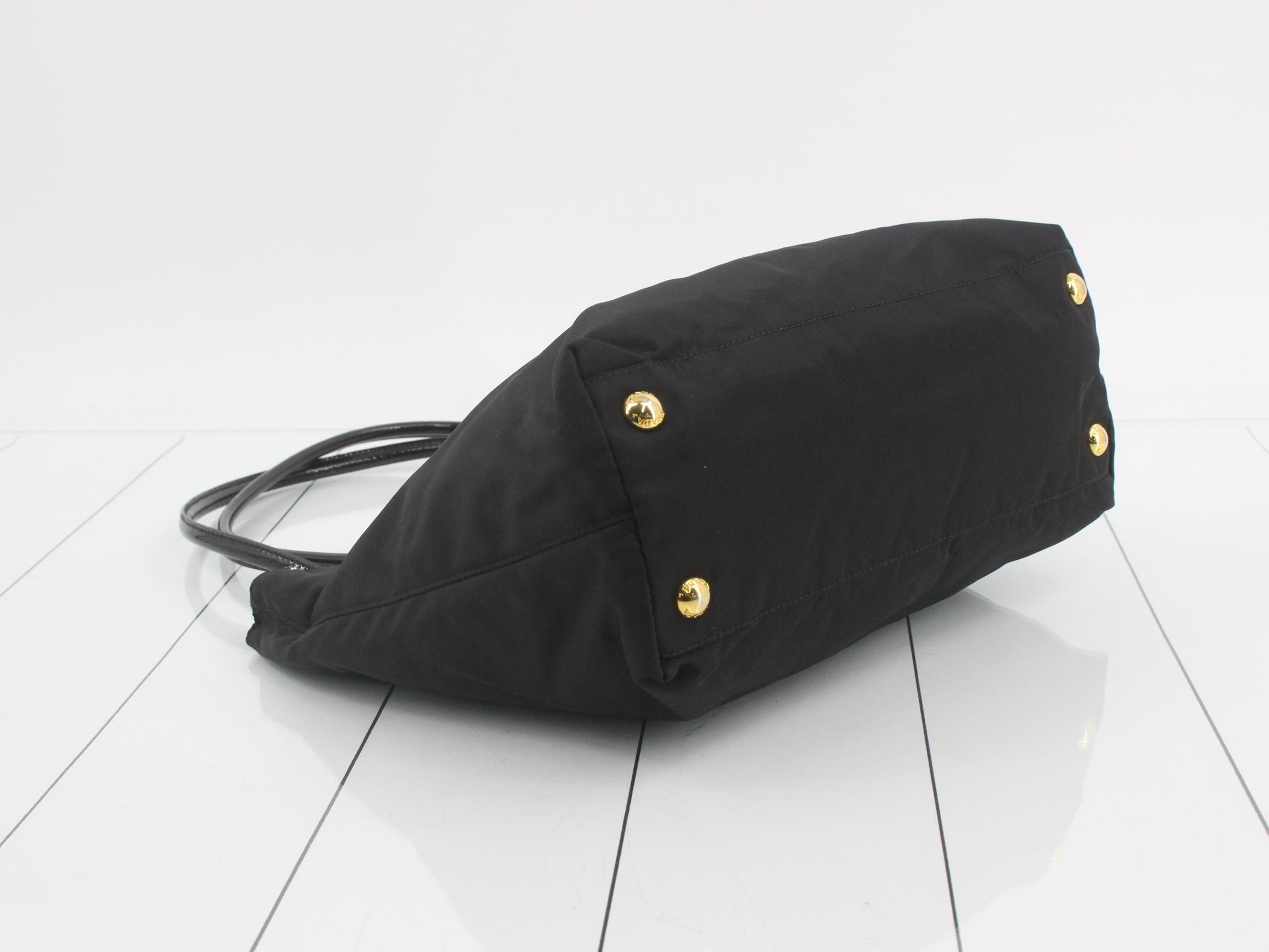 Tessuto tote bag, black — view 5