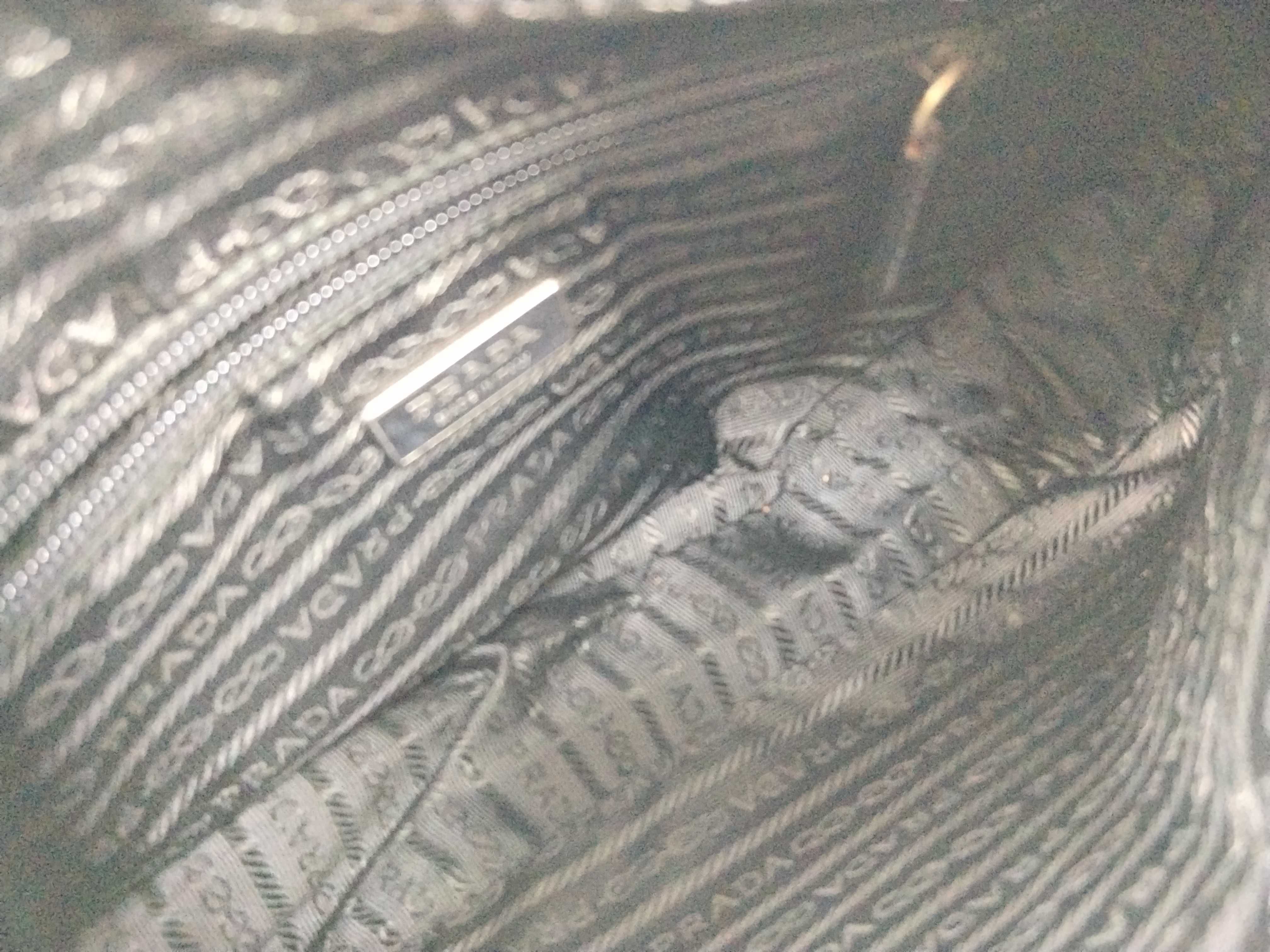 Nylon Shoulder Bag, Black Nylon Shoulder Bag — view 10