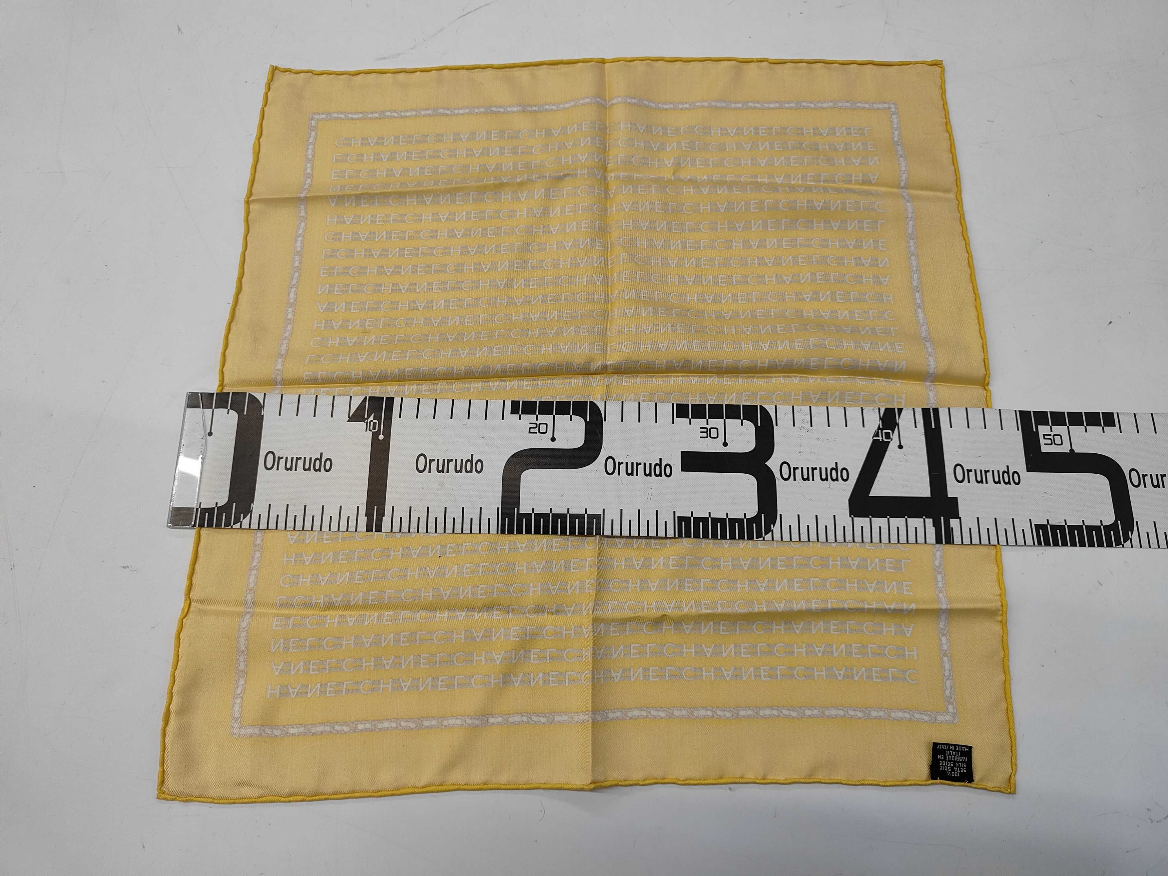 Mini Scarf with Chain Logo and Other Accessories — view 2